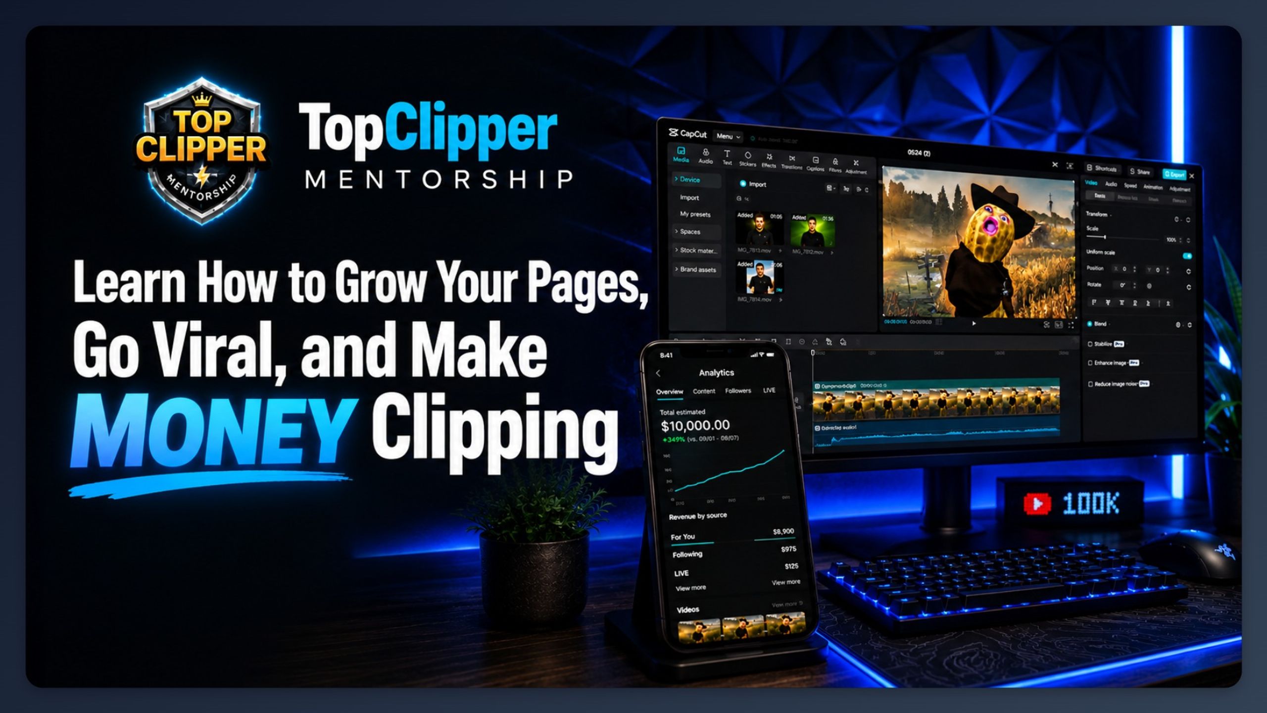 Top Clipper Mentorship