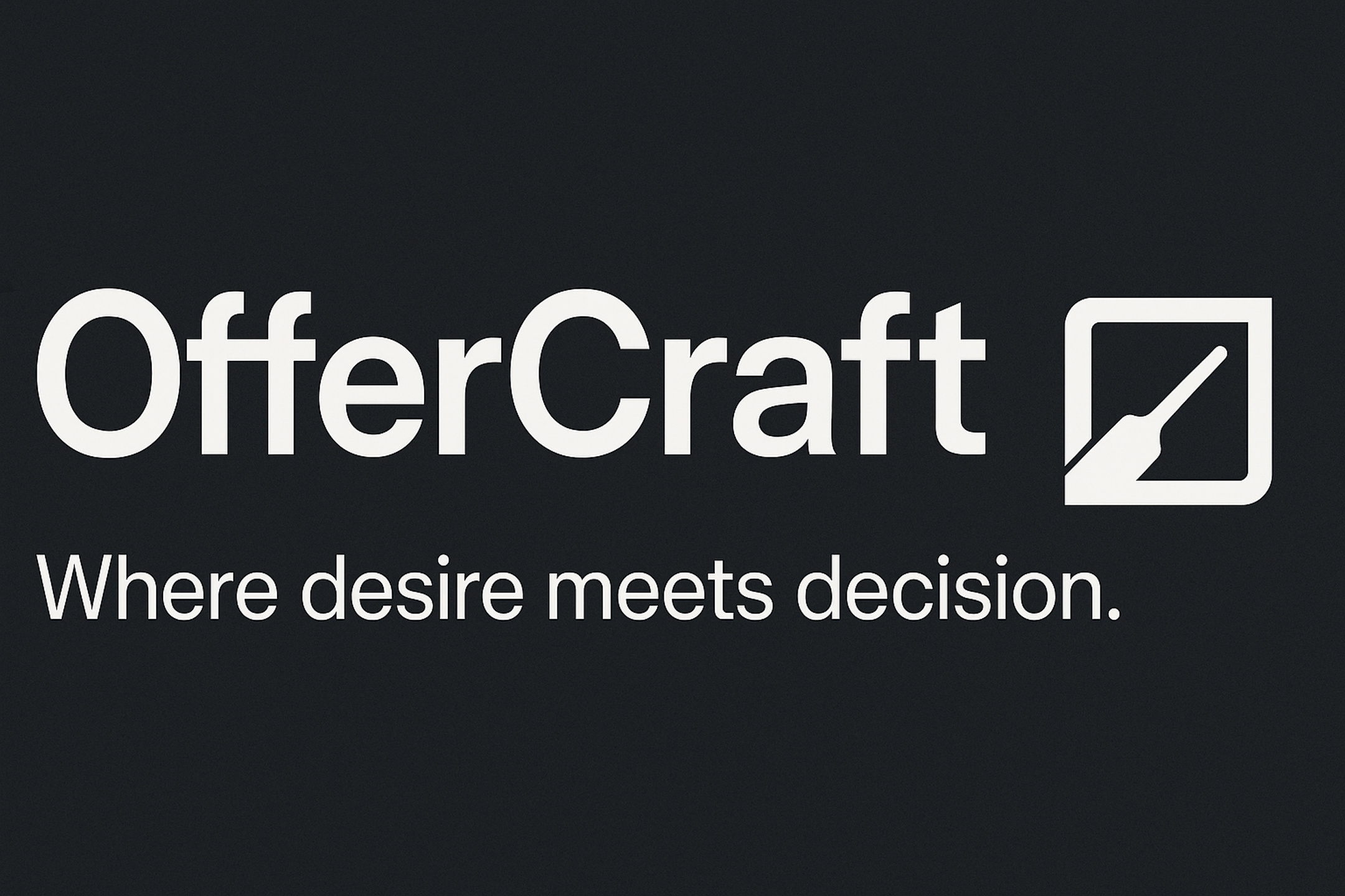 OfferCraft™ : Irresistible Offers