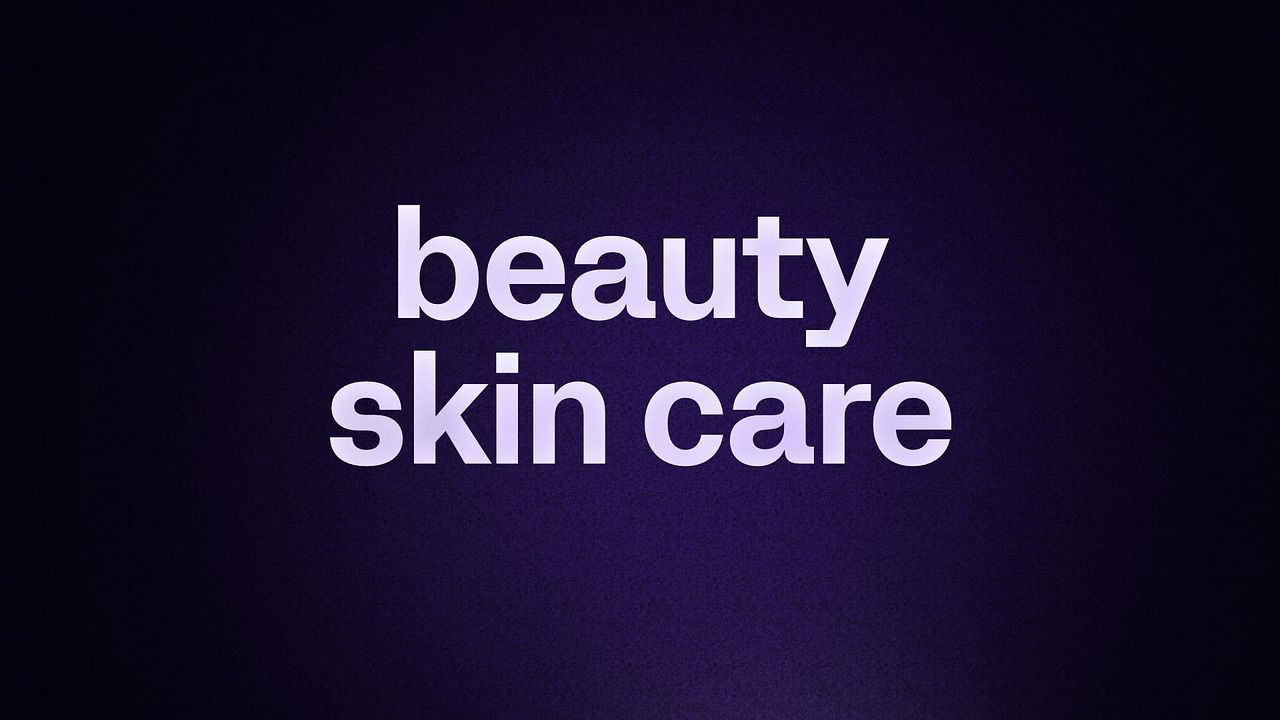 beauty skin care 