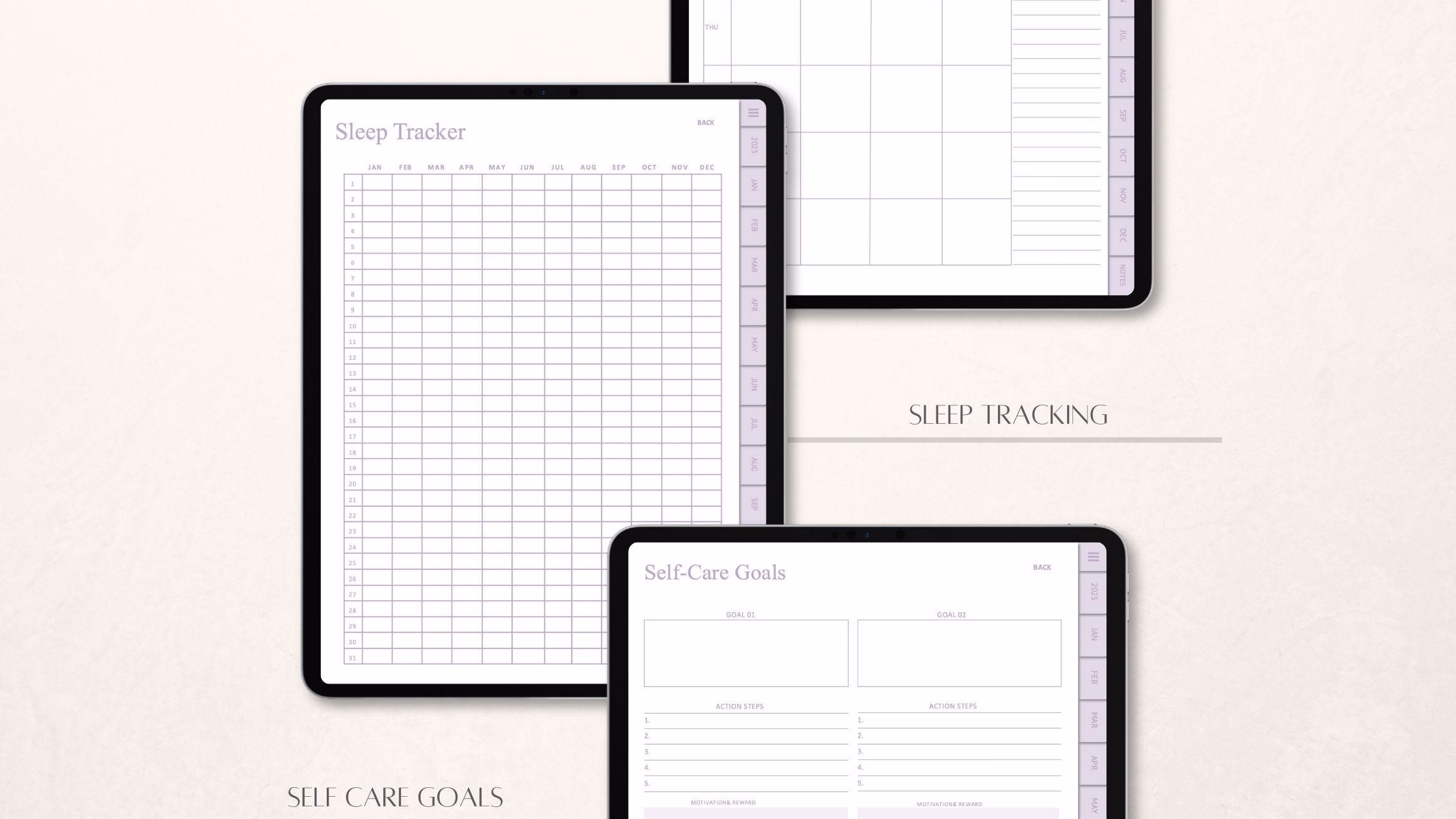 Digital Planner PDF for iPad