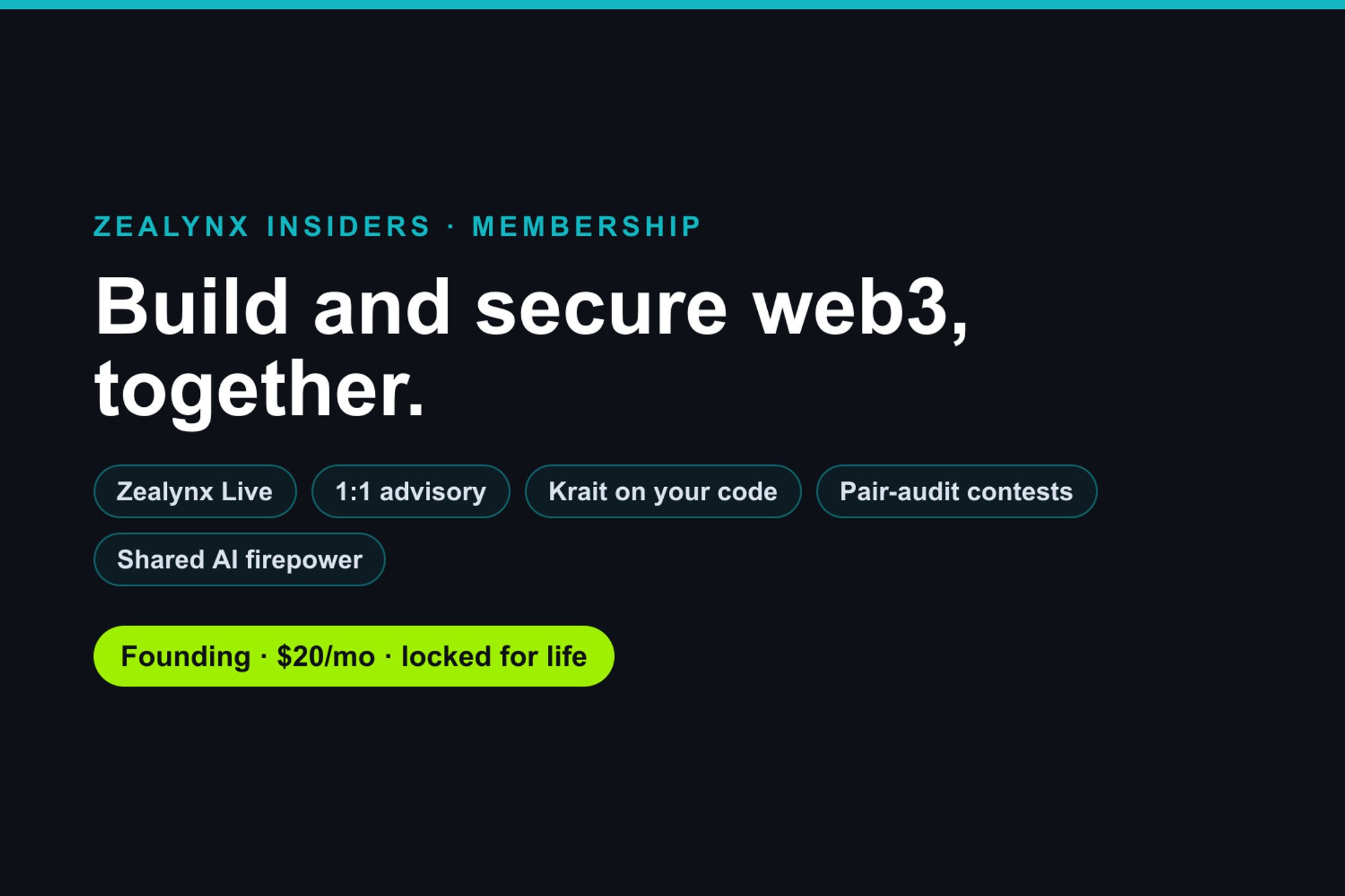 Zealynx Insiders Membership
