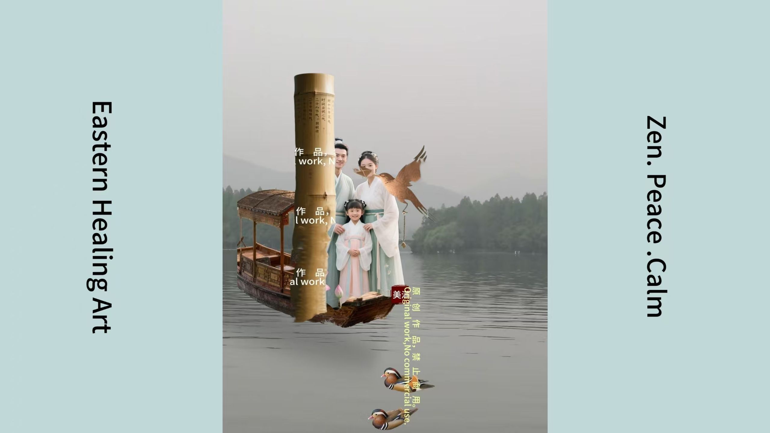Eastern Healing Zen Art
