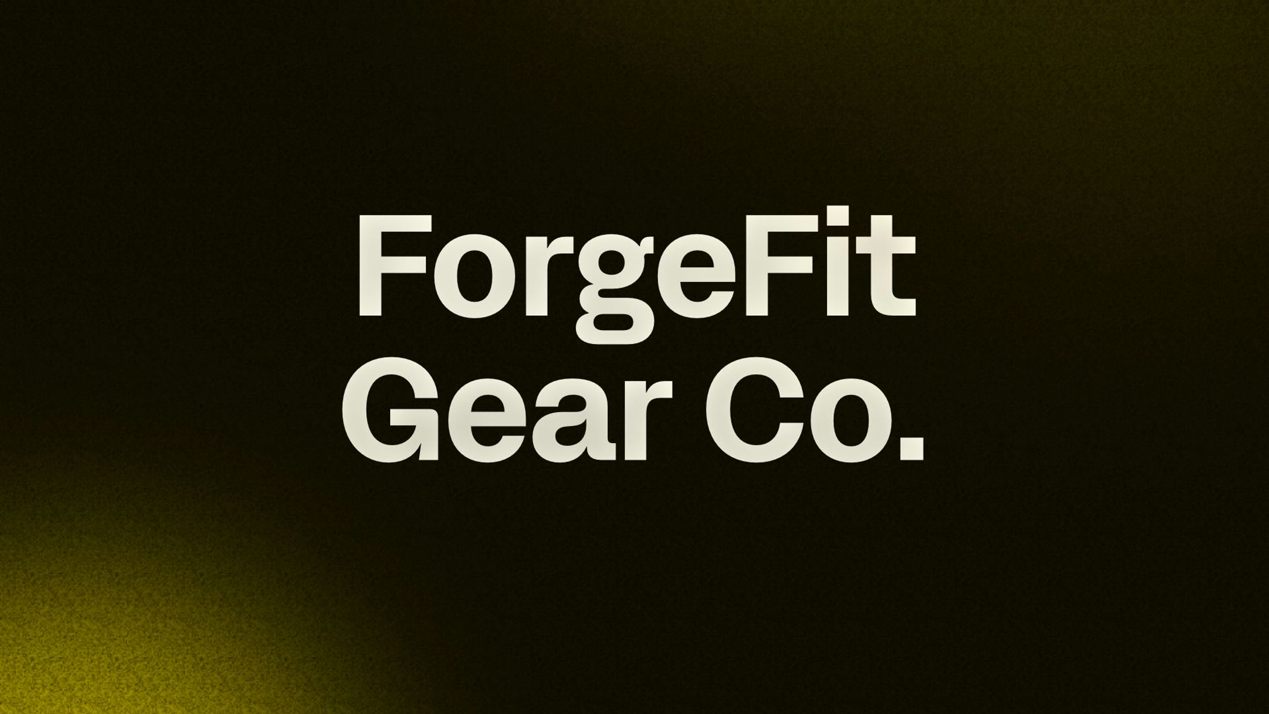 ForgeFit Gear Co.