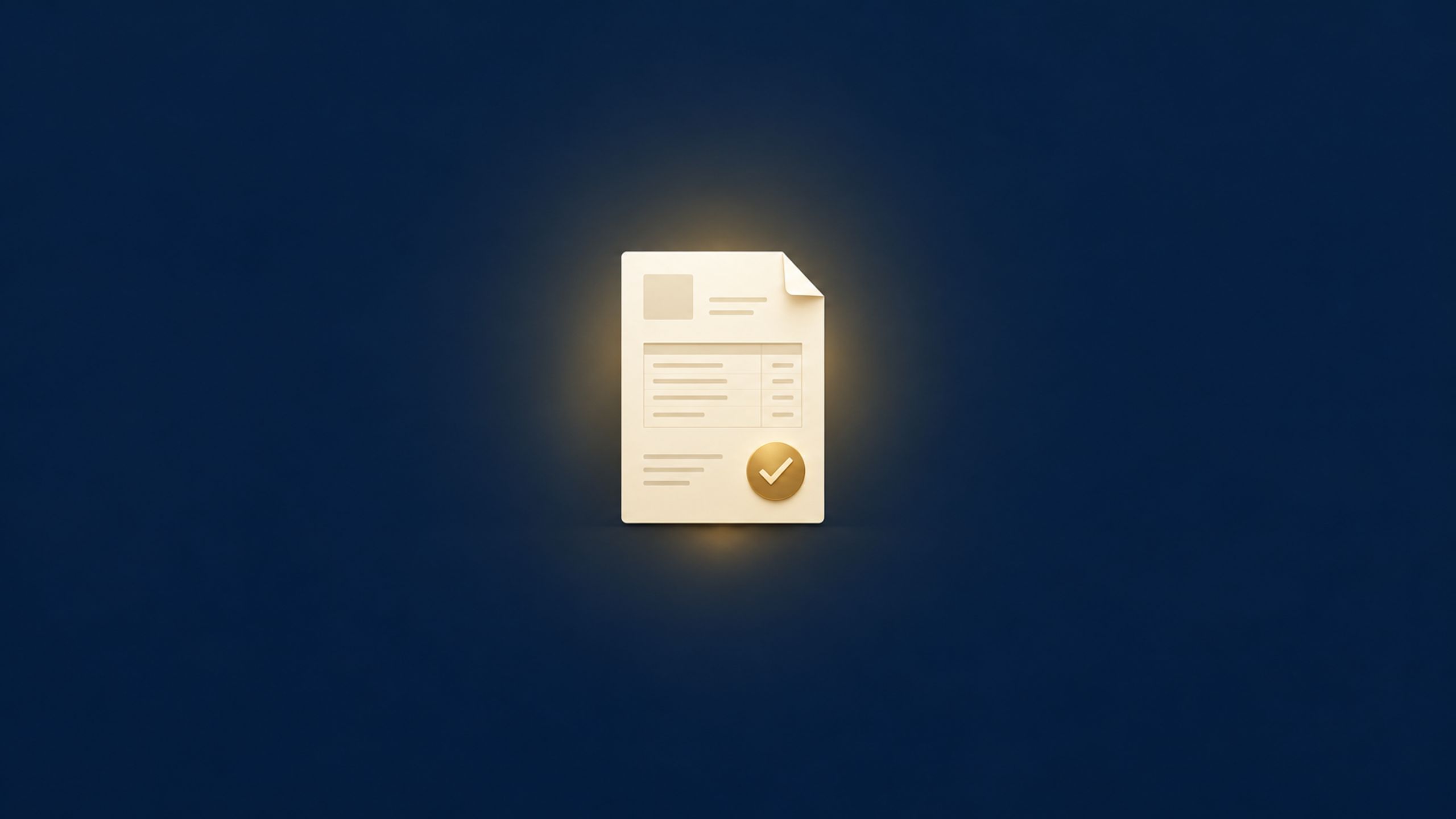 First Invoice