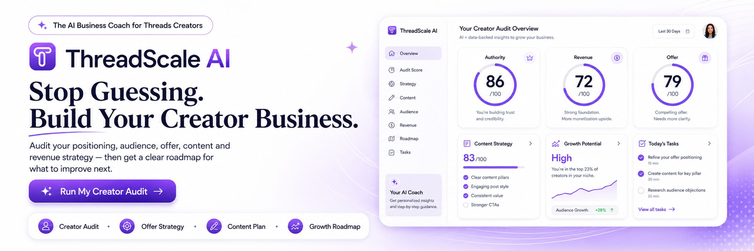 ThreadScale AI: The Business Coach