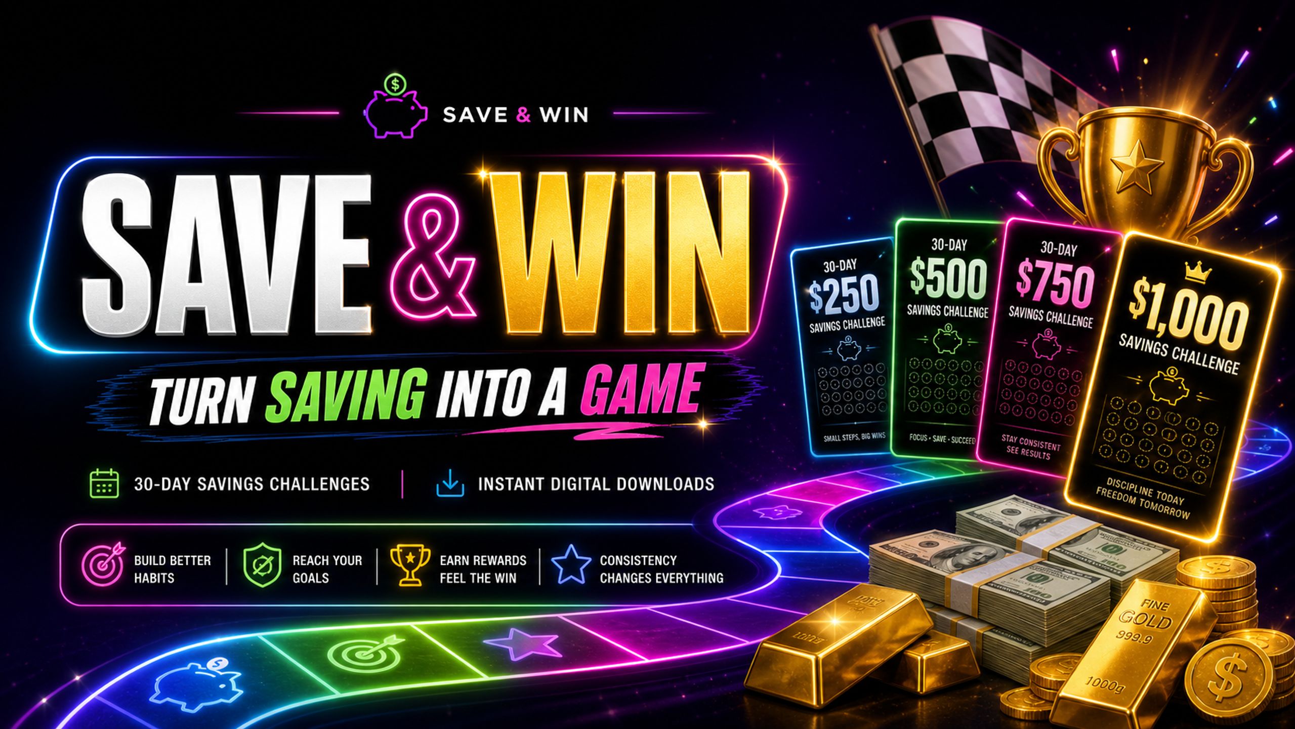 Save & Win Studio