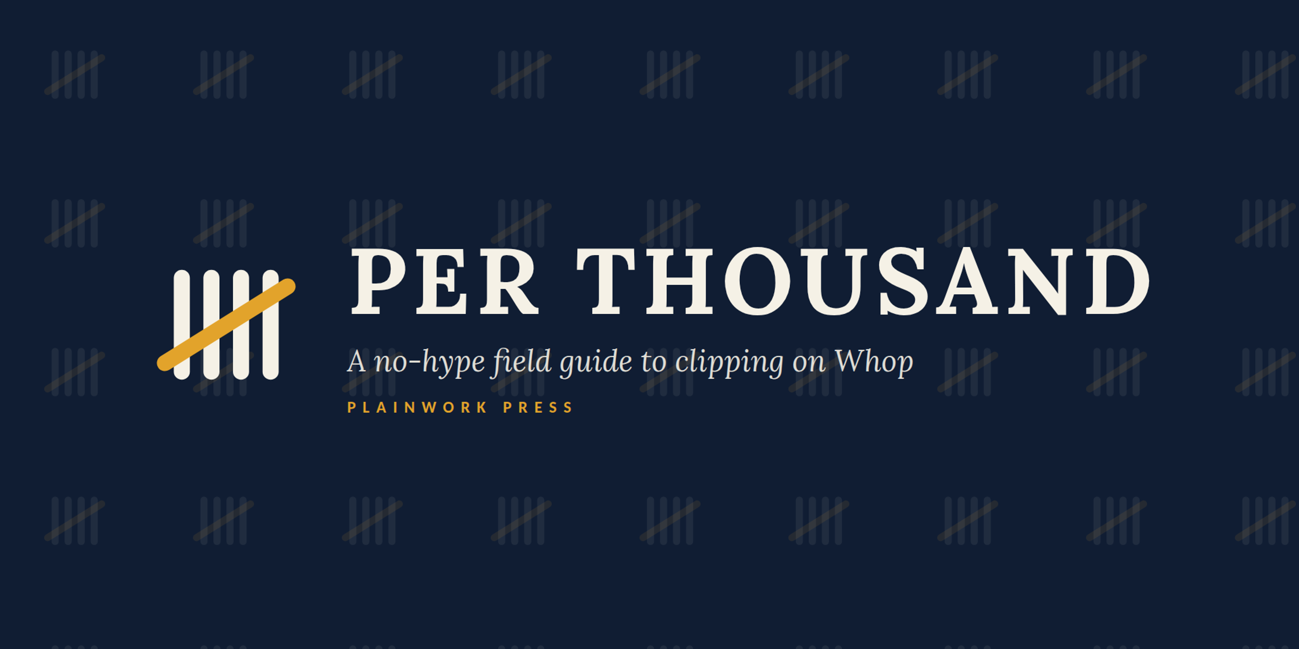 Per Thousand
