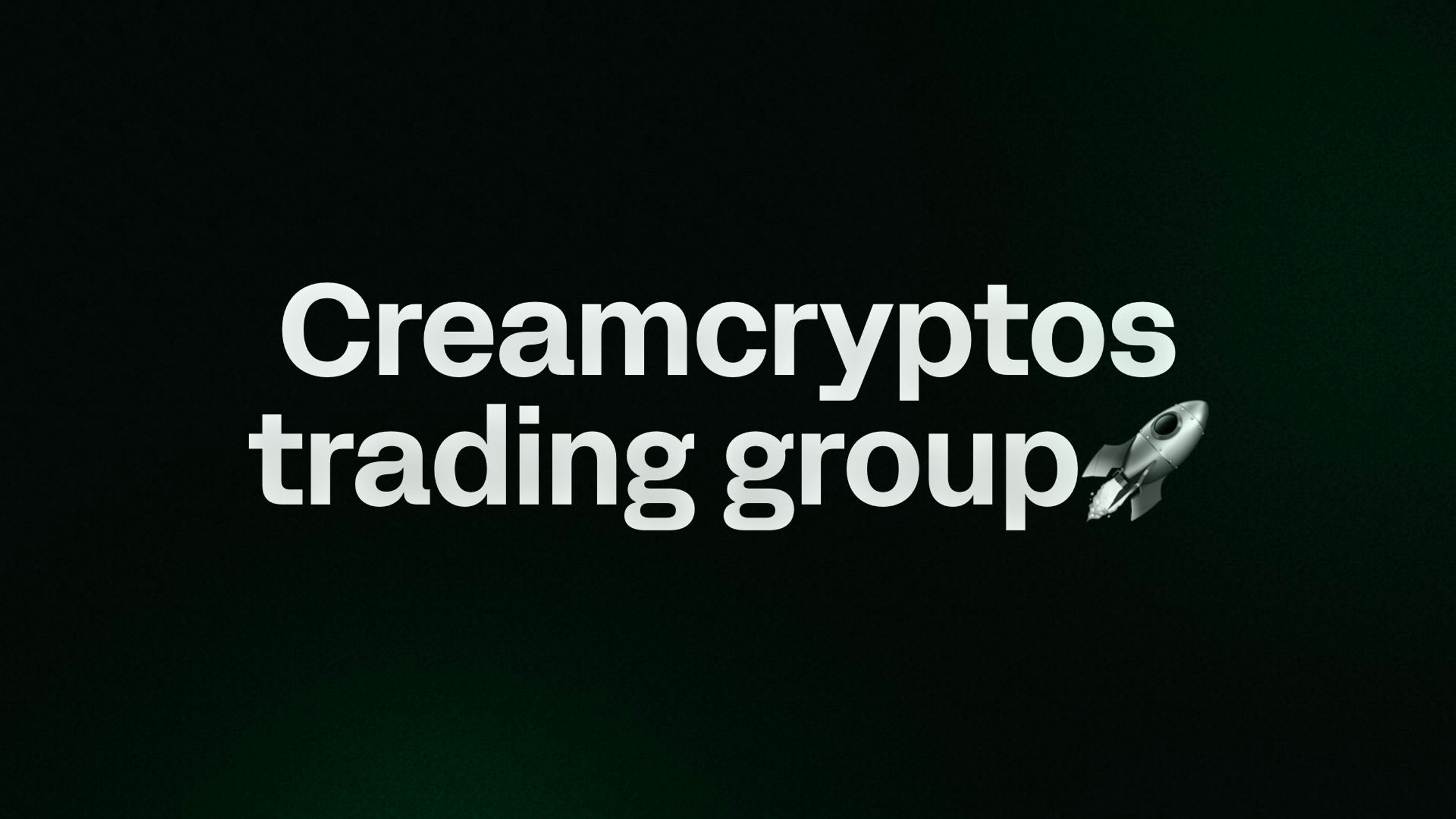 Creamcryptos trading group🚀
