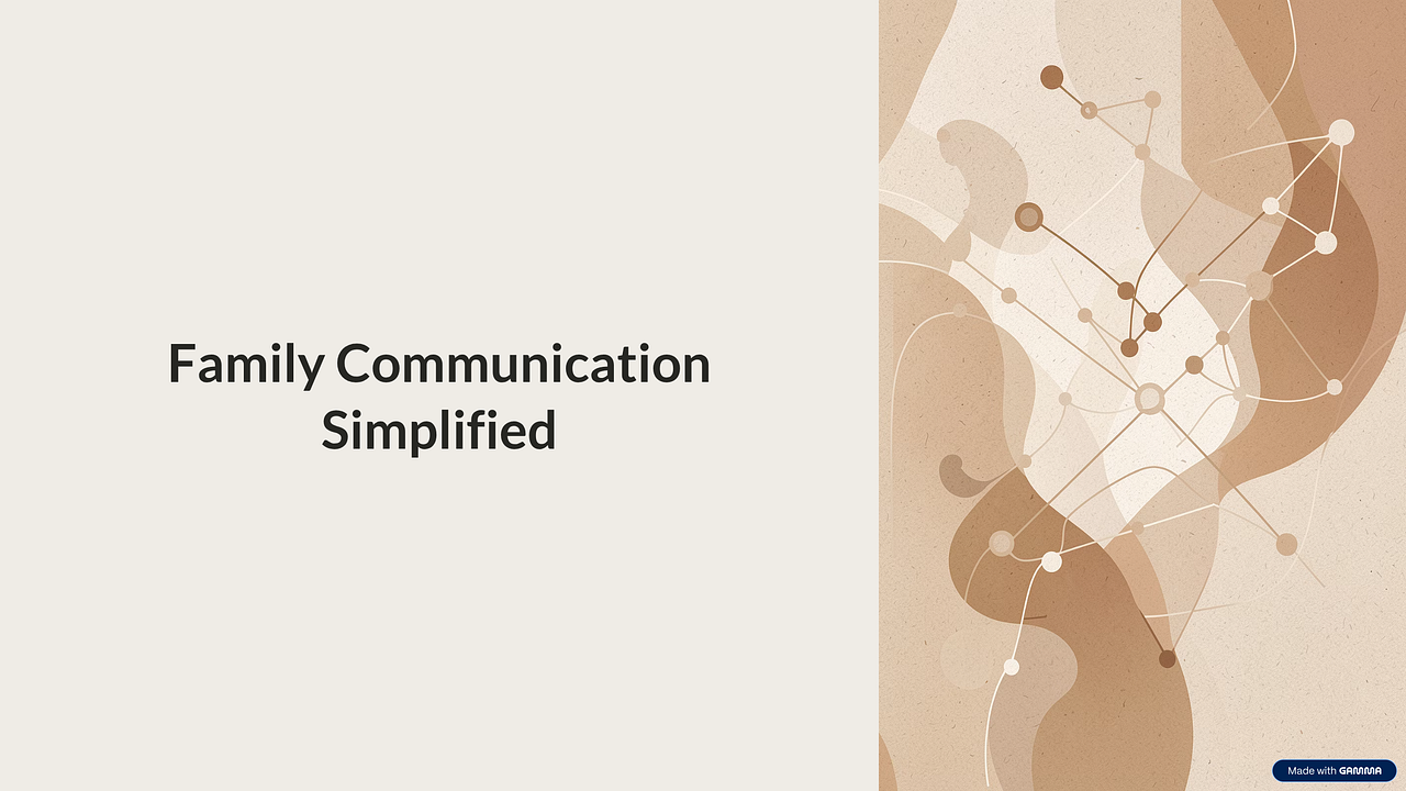 Family Communication Simplified
