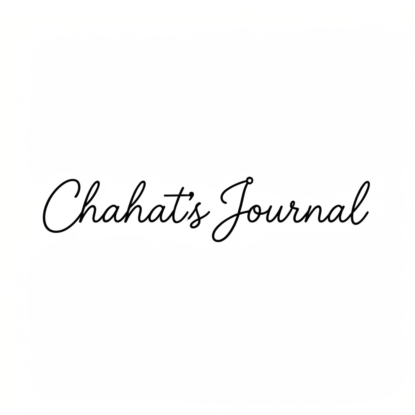 Chahat's Journal