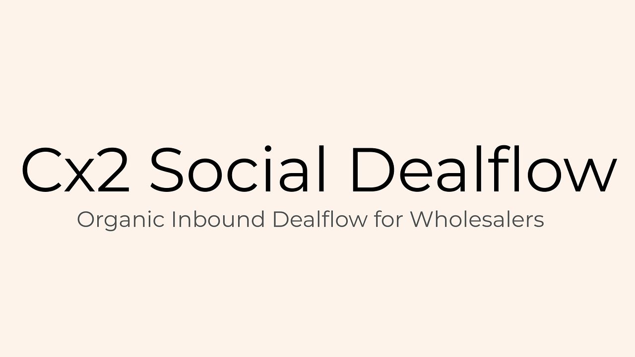 Social Dealflow