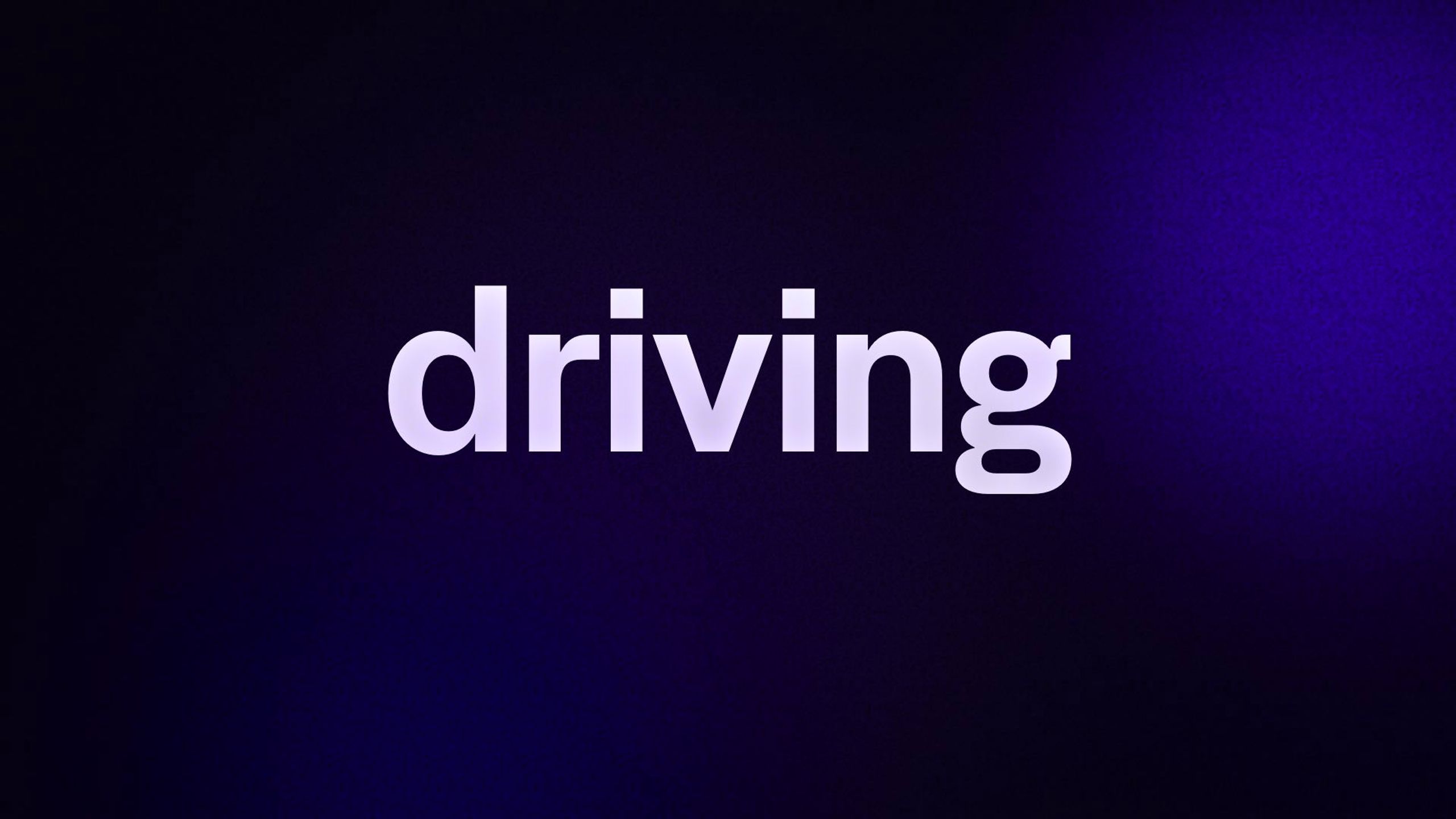 driving 