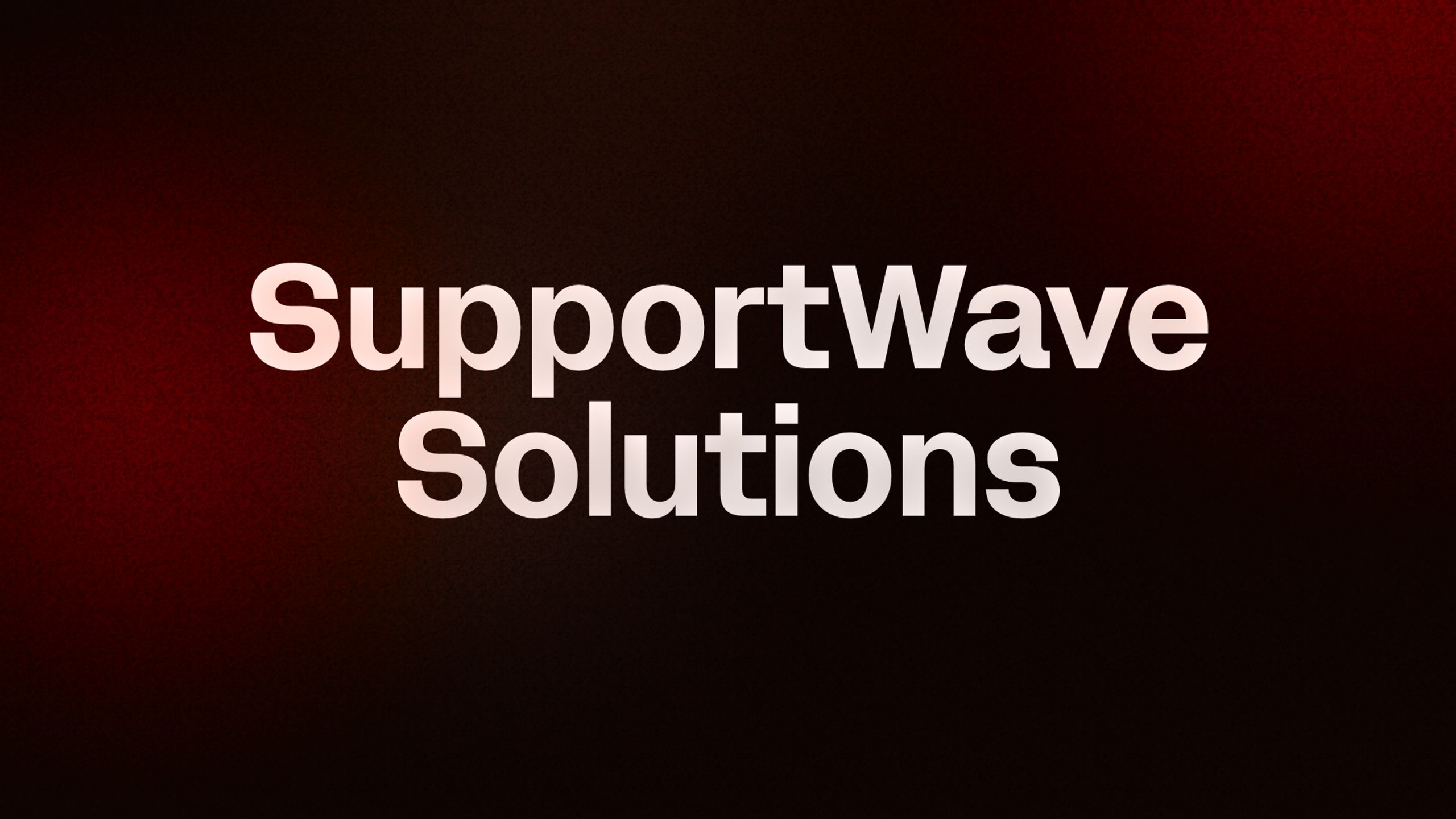 SupportWave Solutions