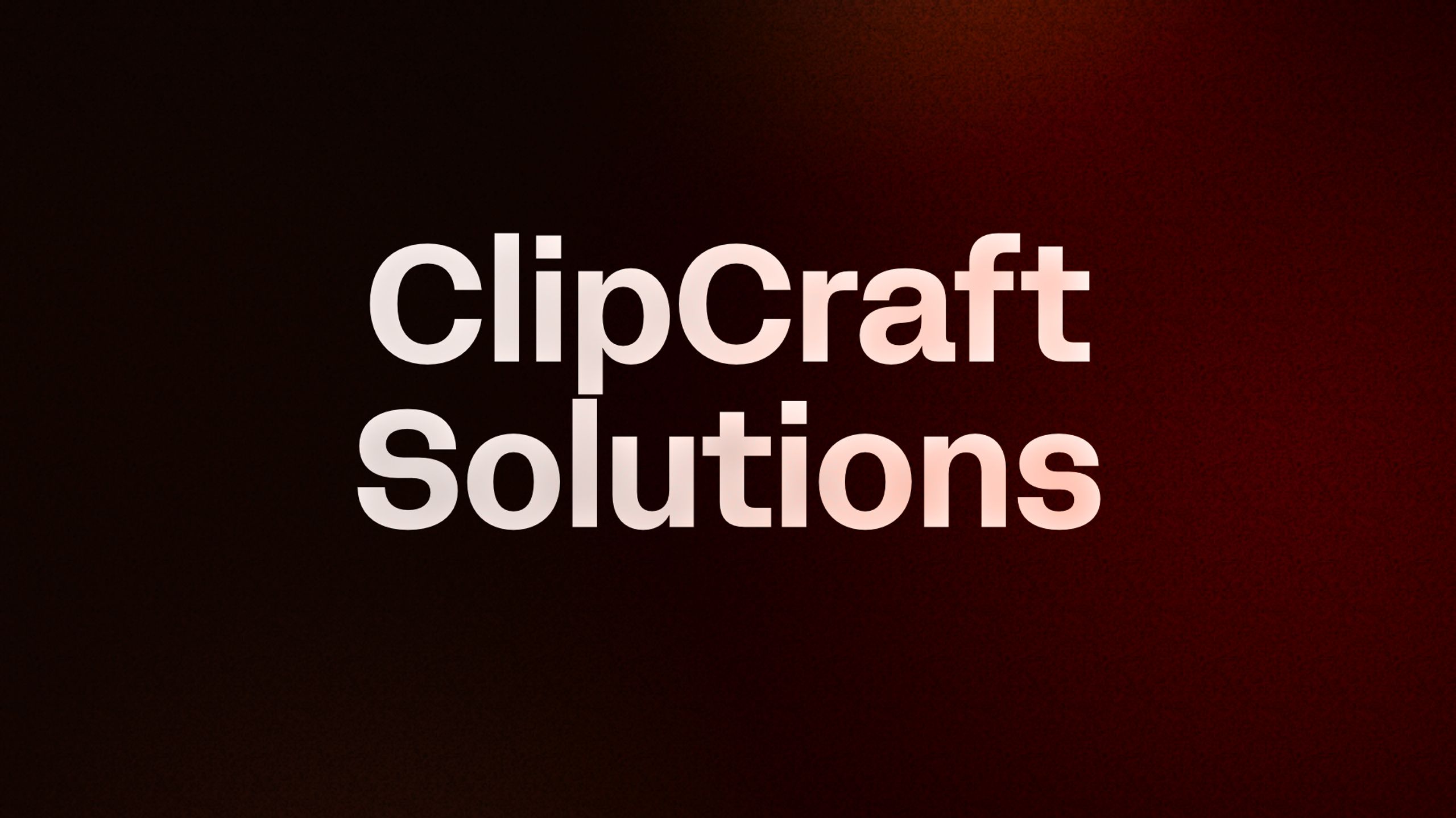ClipCraft Solutions