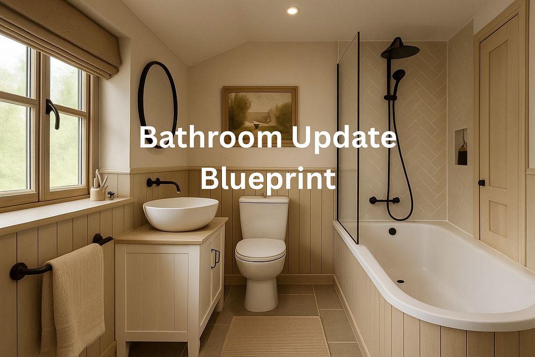Bathroom Update Blueprint