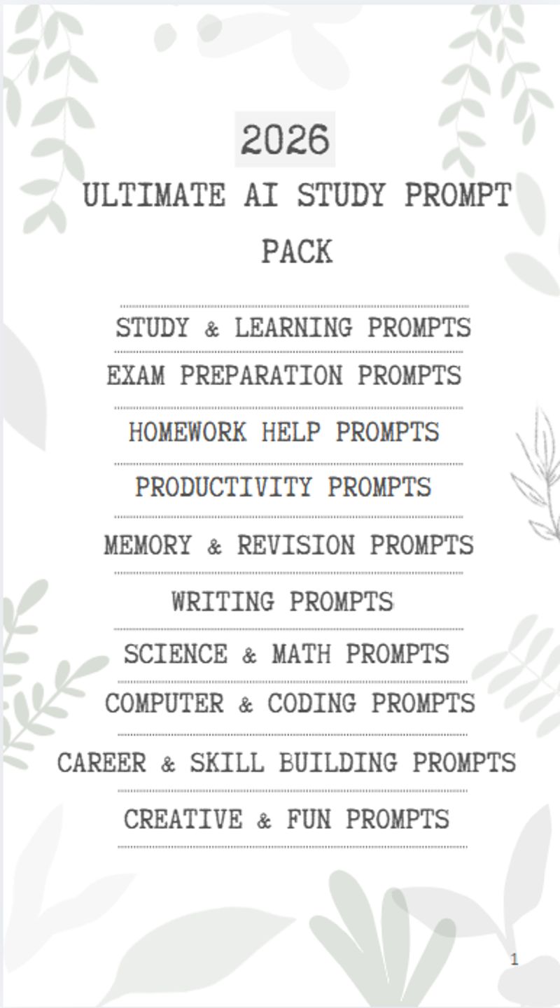 AI prompts