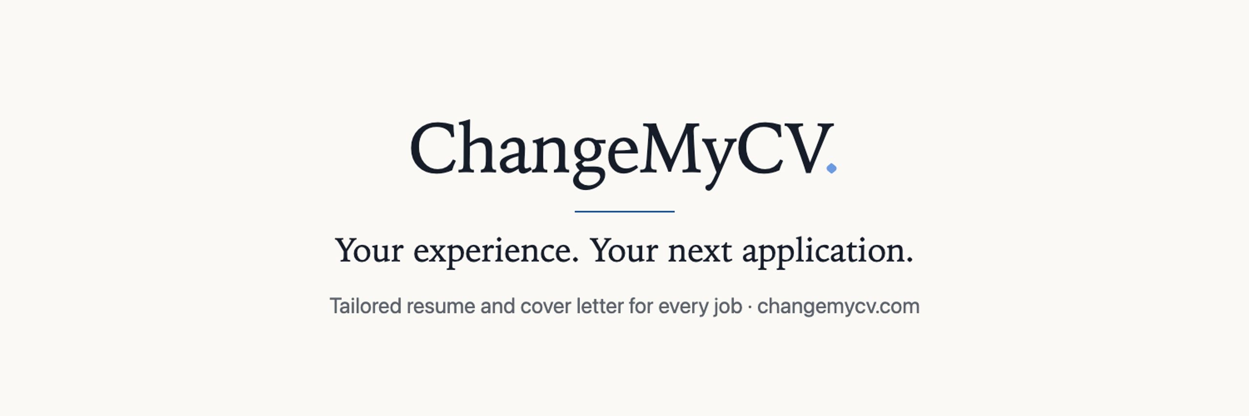 ChangeMyCV