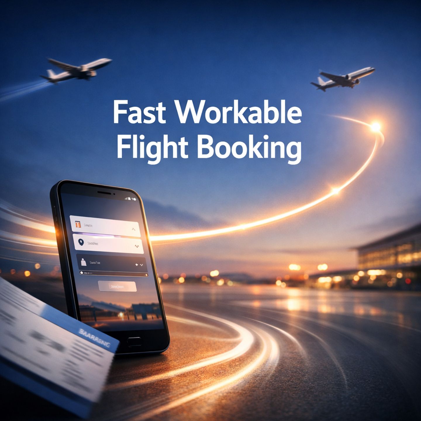 Fast Workable Flight Booking