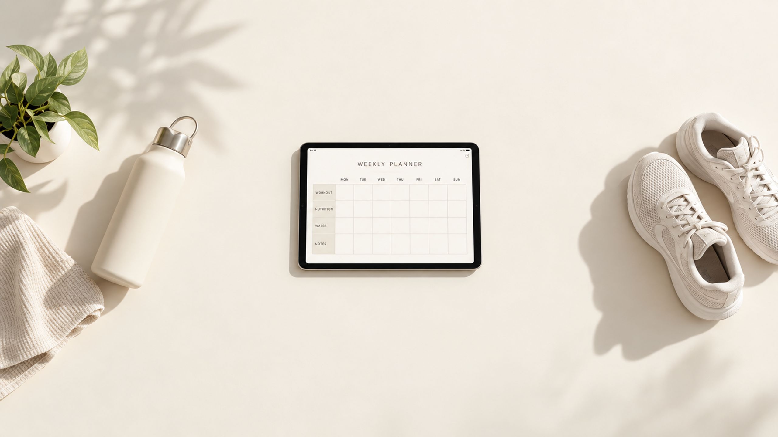 Casual Fitness Planner