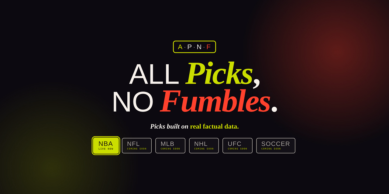 All Picks, No Fumbles