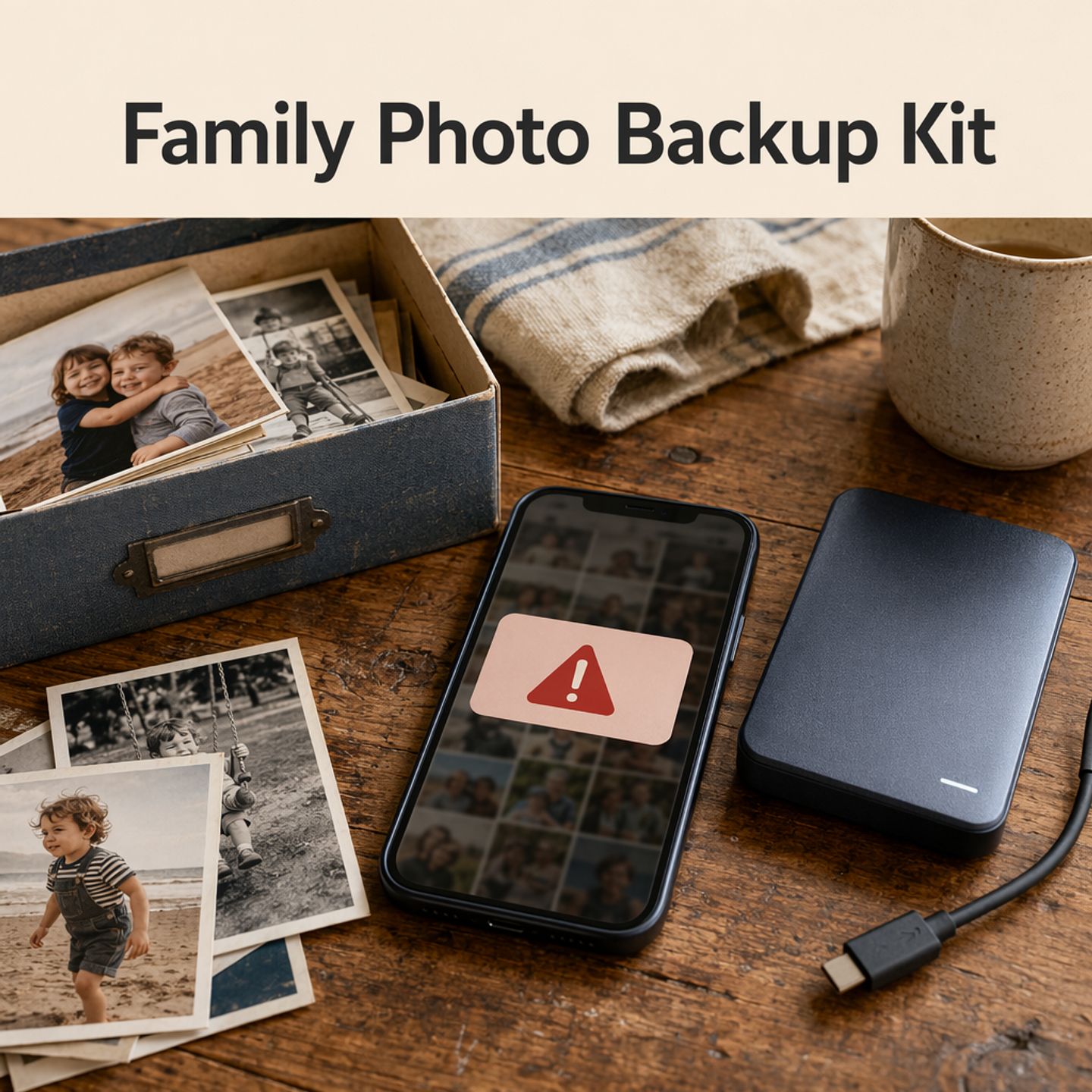 Family Photo Backup Kit