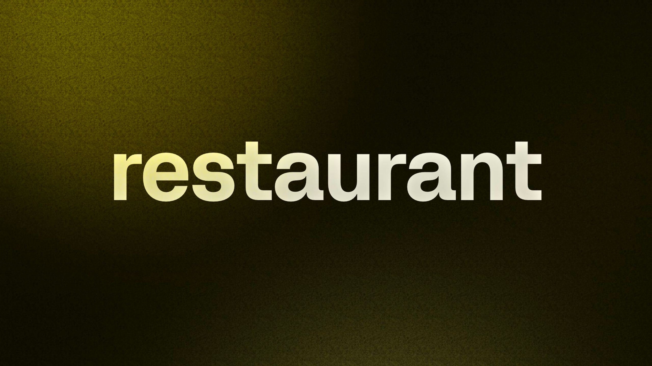 restaurant 