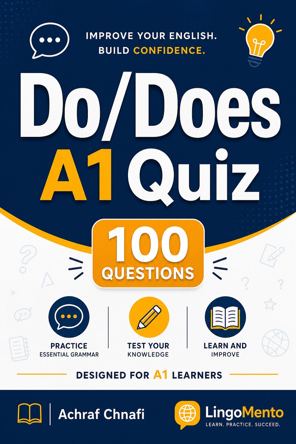Do/Does A1 Quiz · 100 Questions