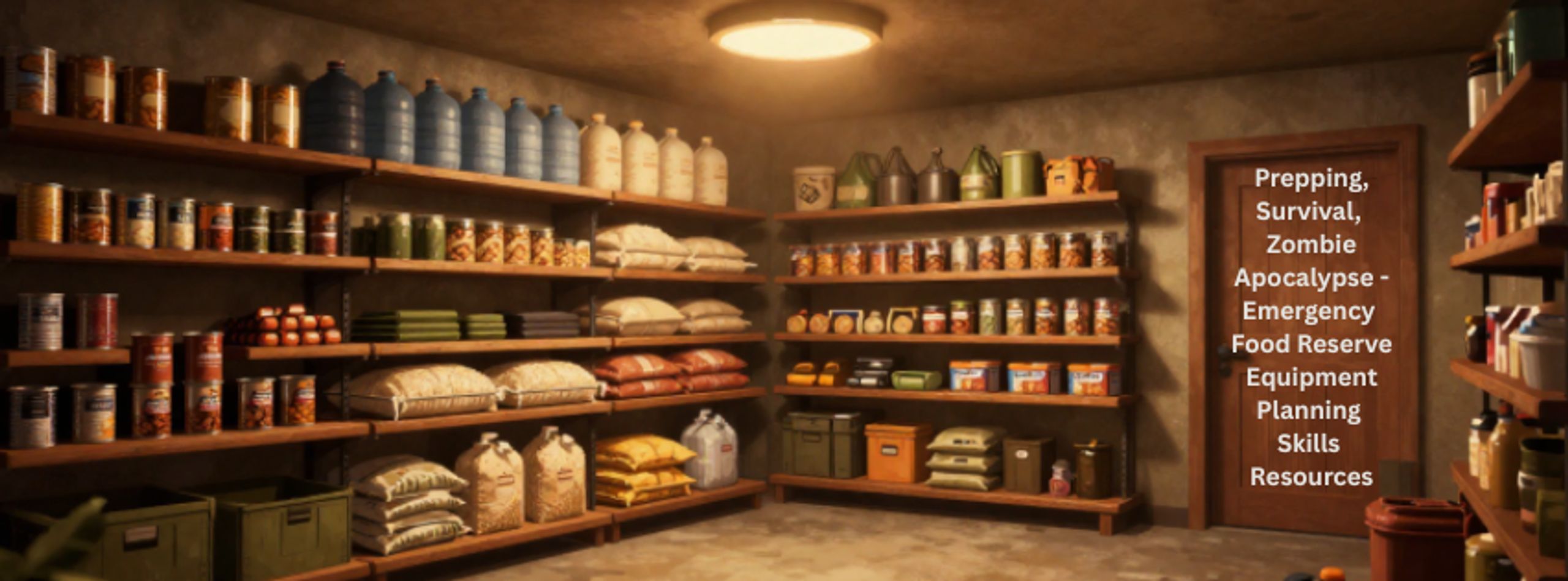 Prepping, Survival, Zombie Apocalypse 