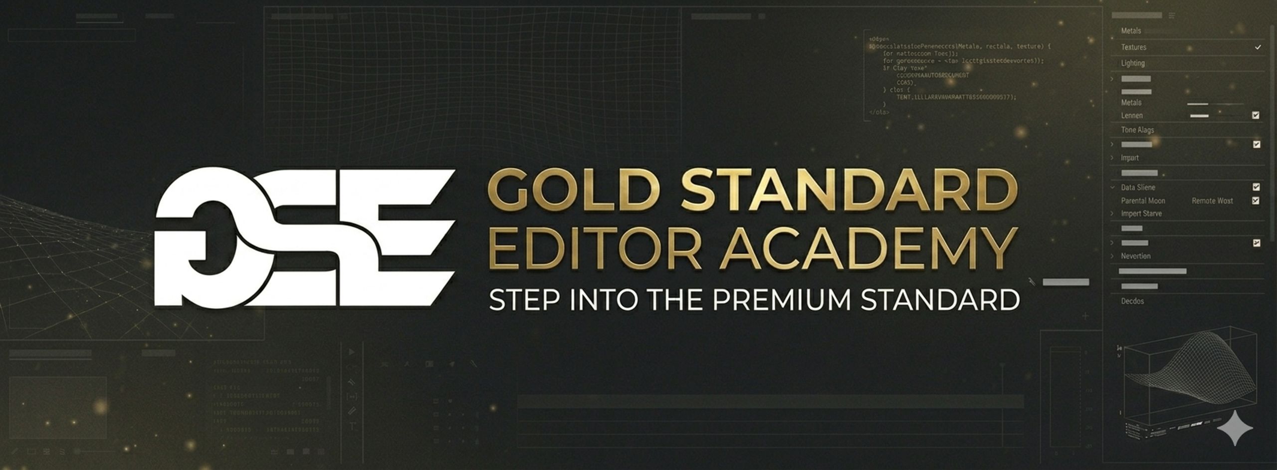 Gold Standard Editor Academy