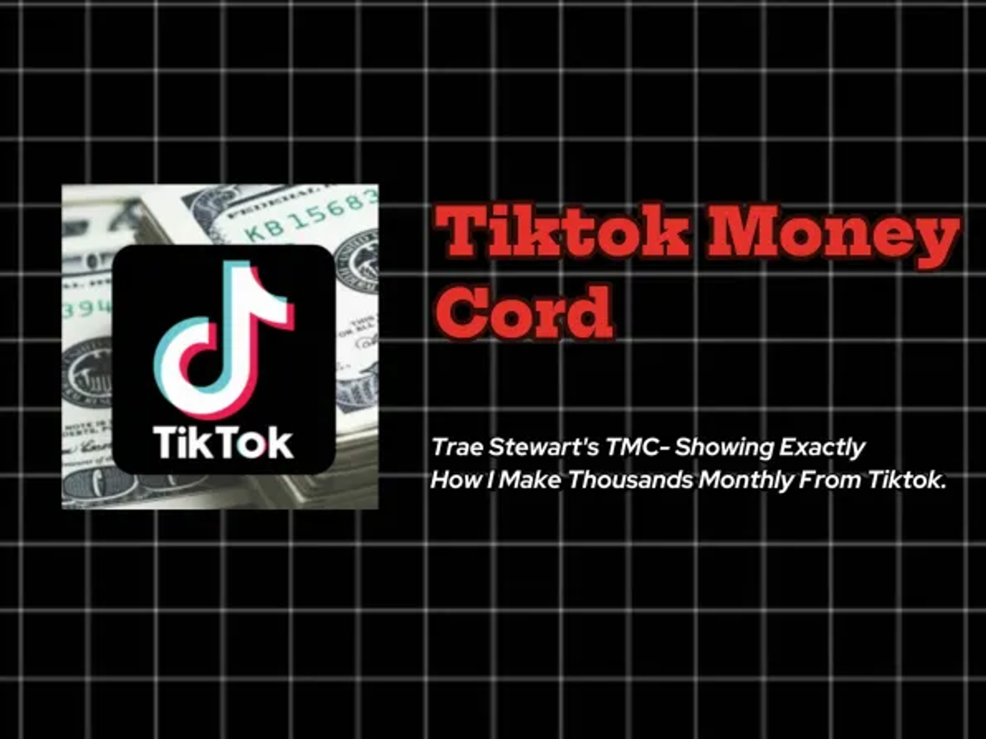 Tiktok Money Cord