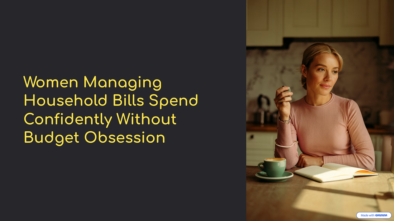 Women's stealth budgeting