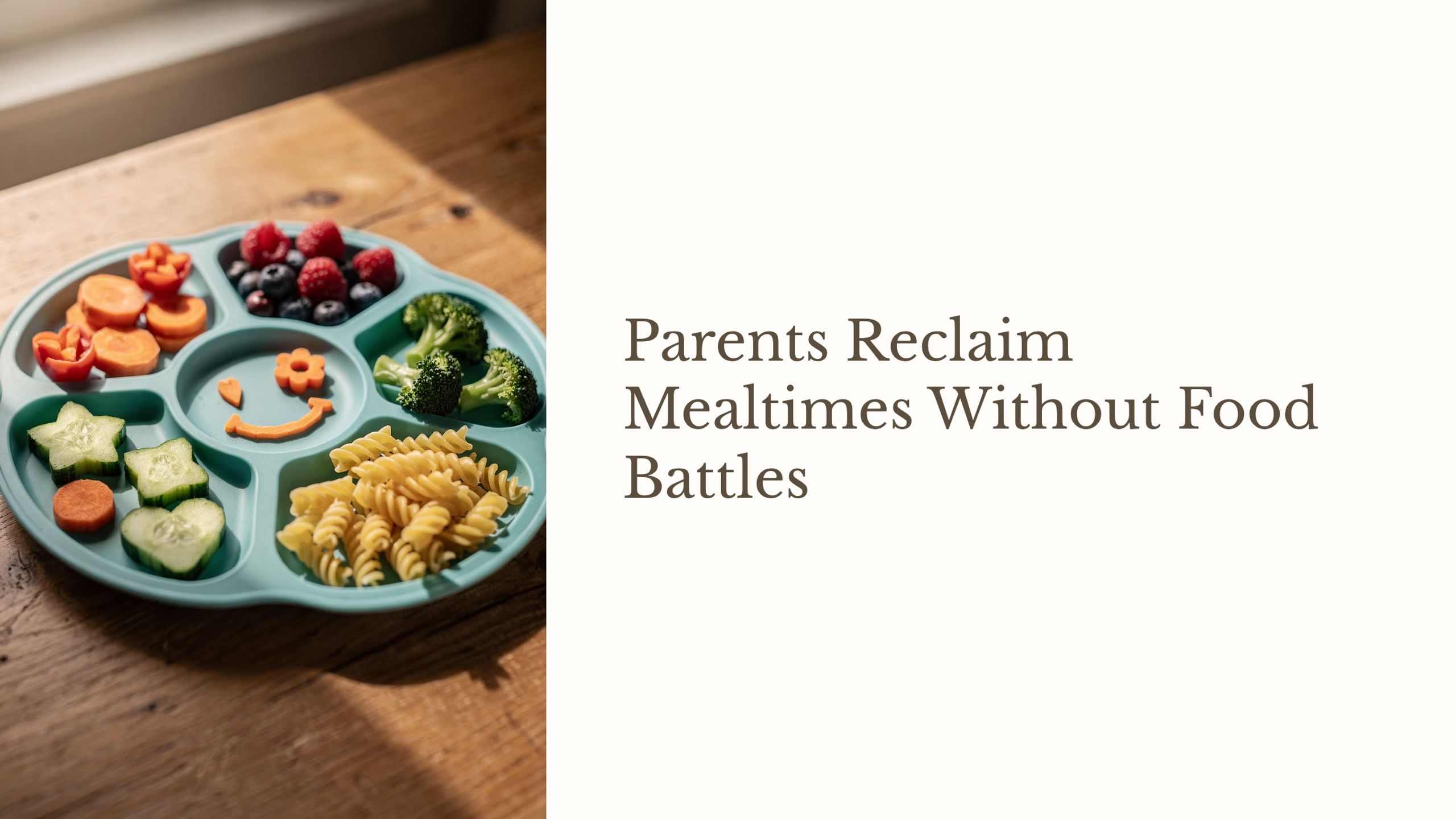 Reclaim Mealtimes Without Food Battles
