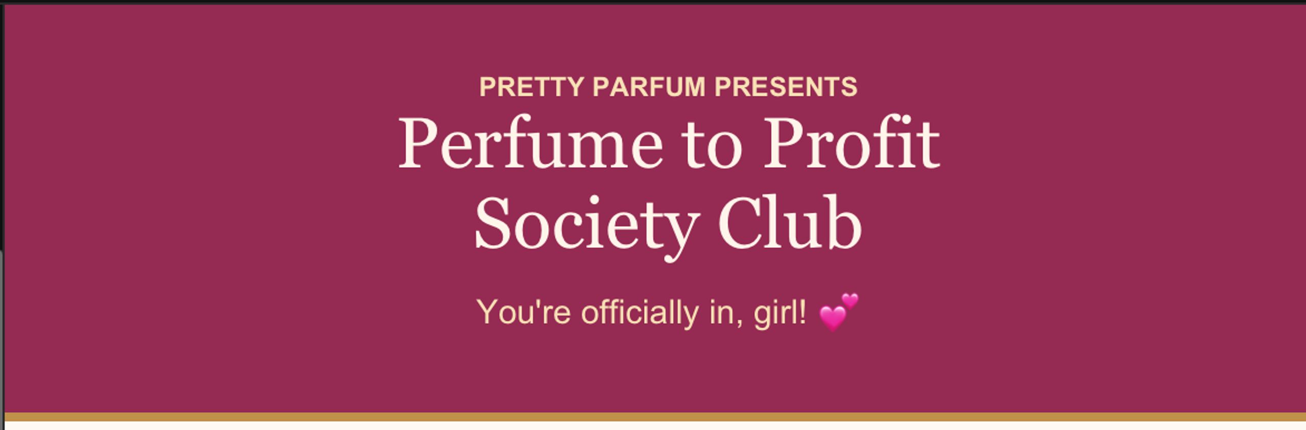 Pretty Parfum