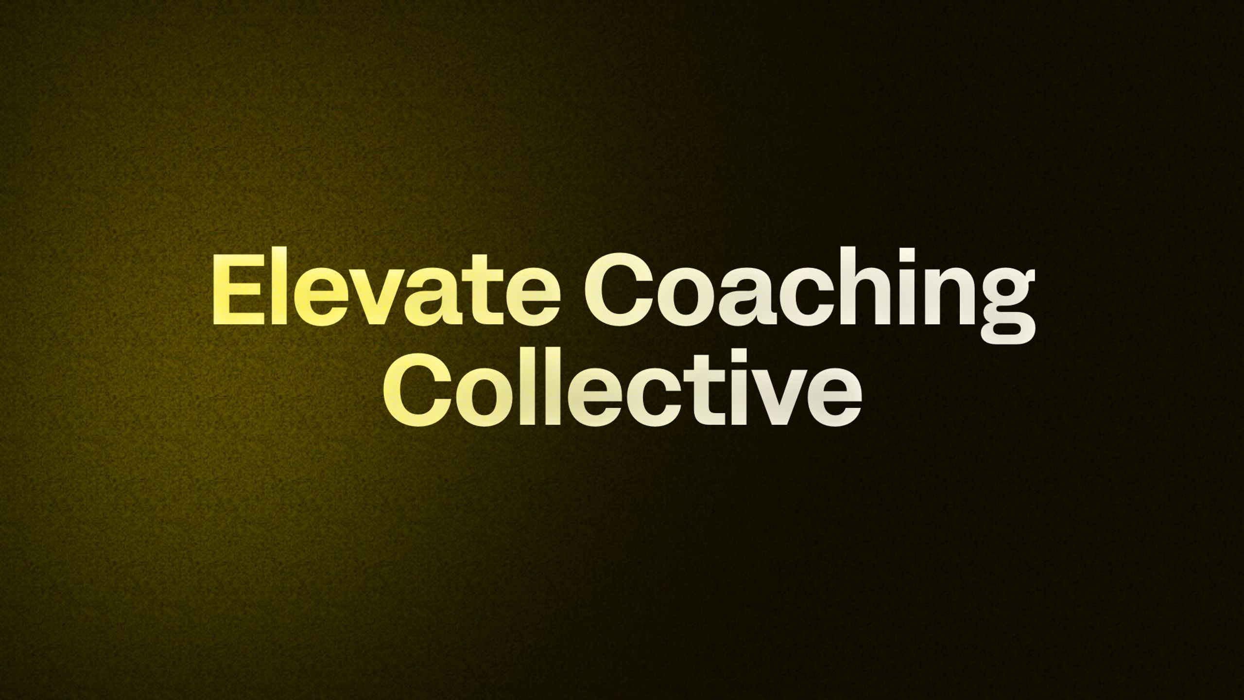 Elevate Coaching Collective