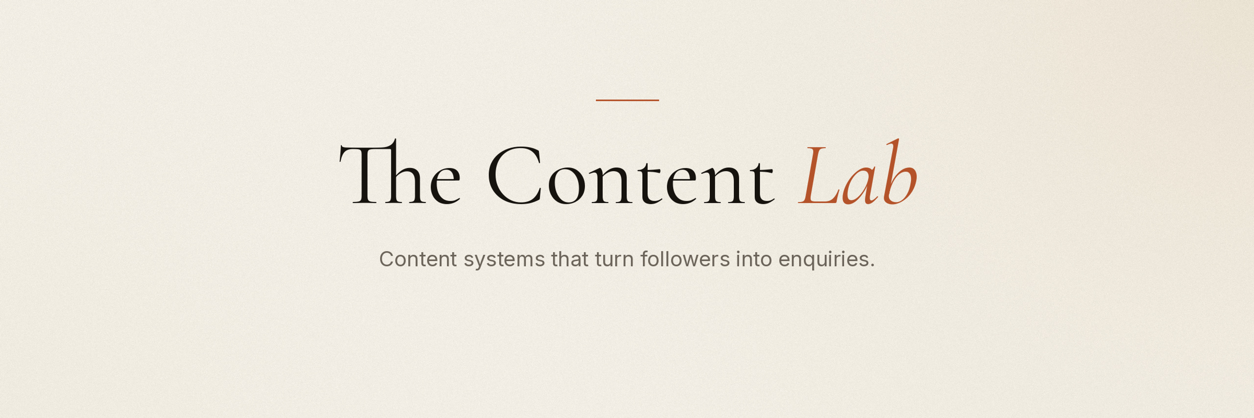 The Content Lab