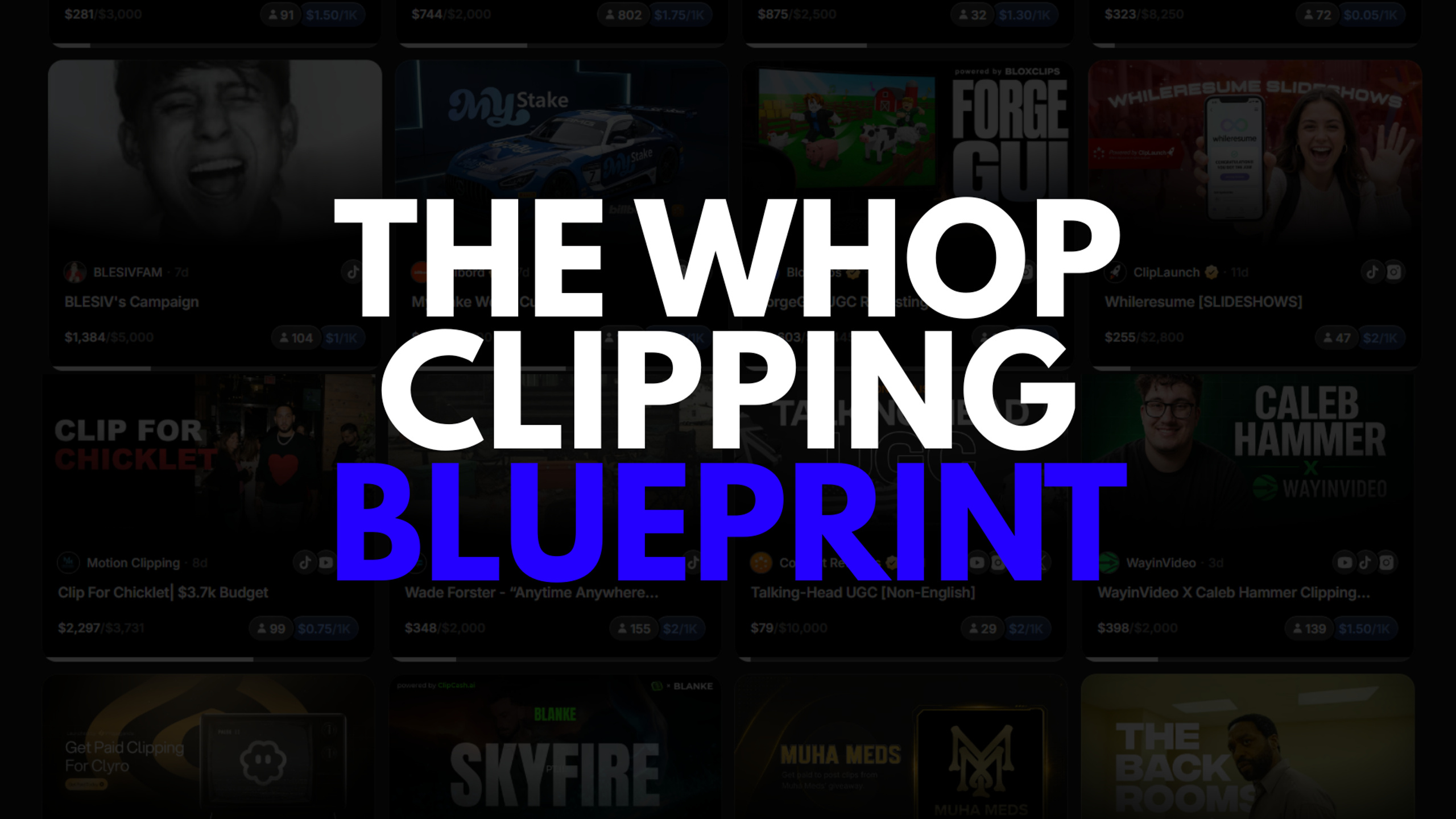 The Whop Clipping Blueprint
