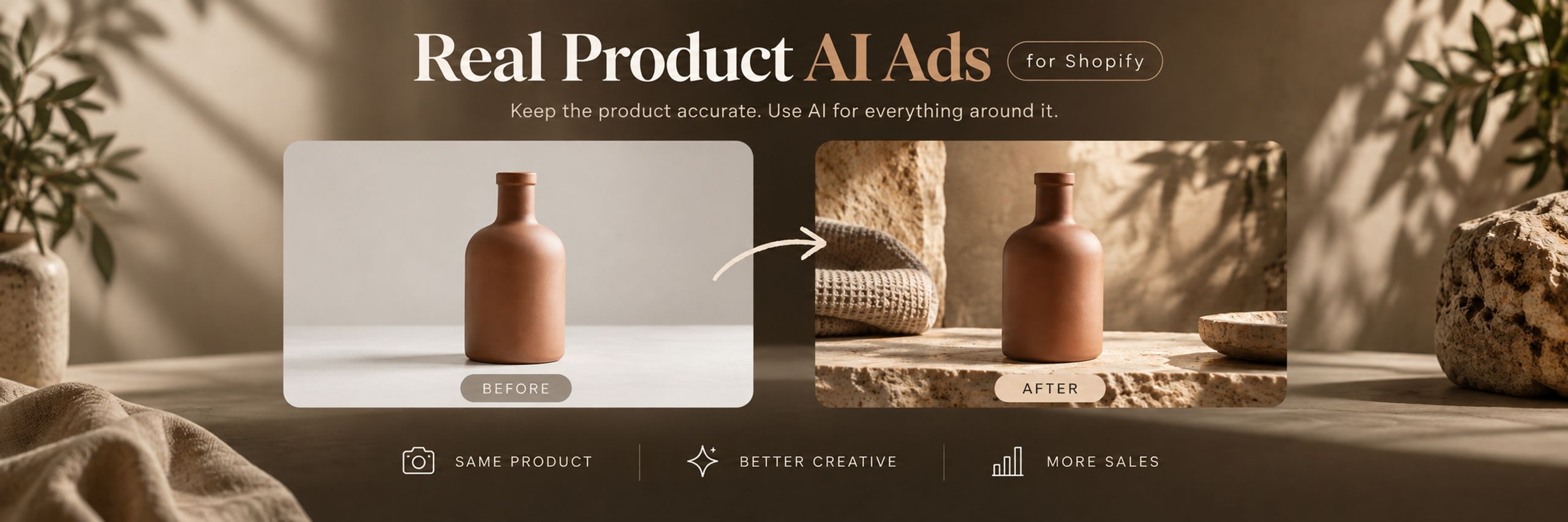 Real Product AI Ads