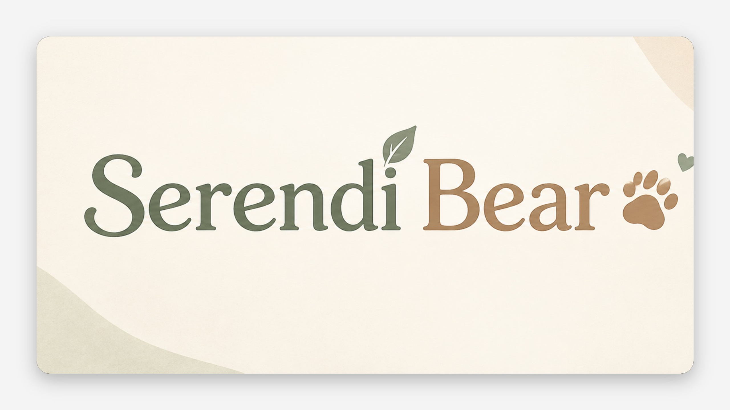 Serendi Bear
