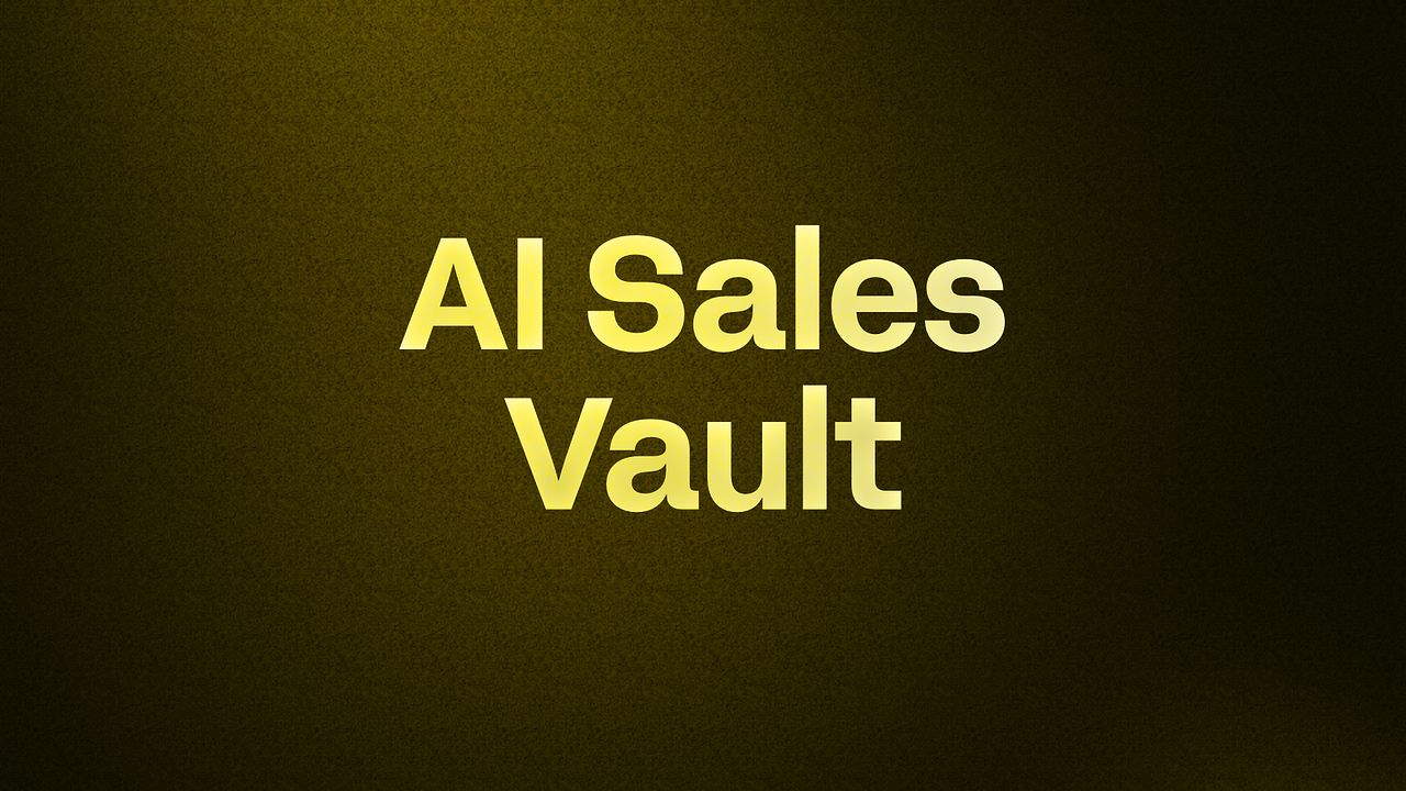 AI Sales Vault