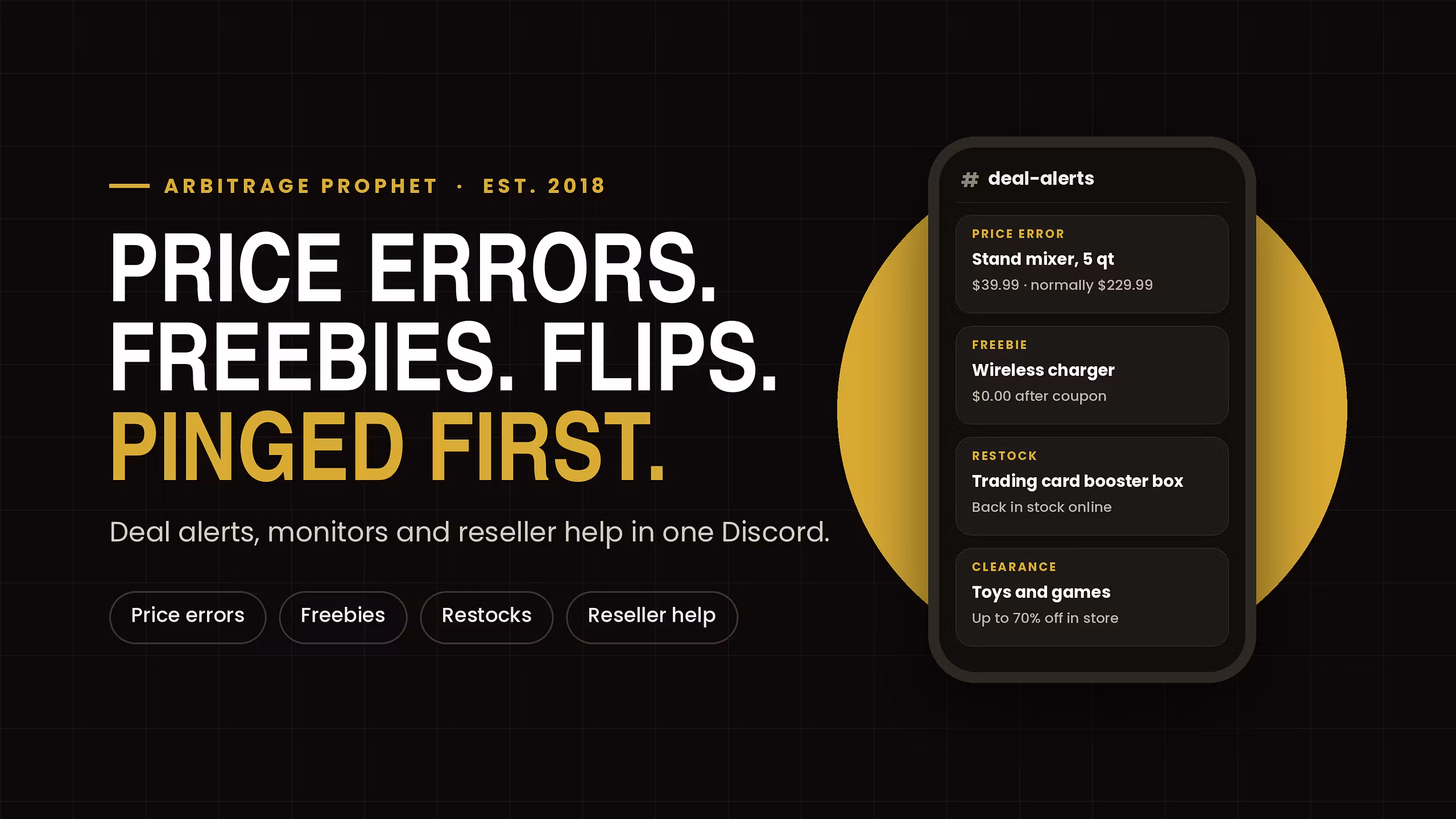 Arbitrage Prophet