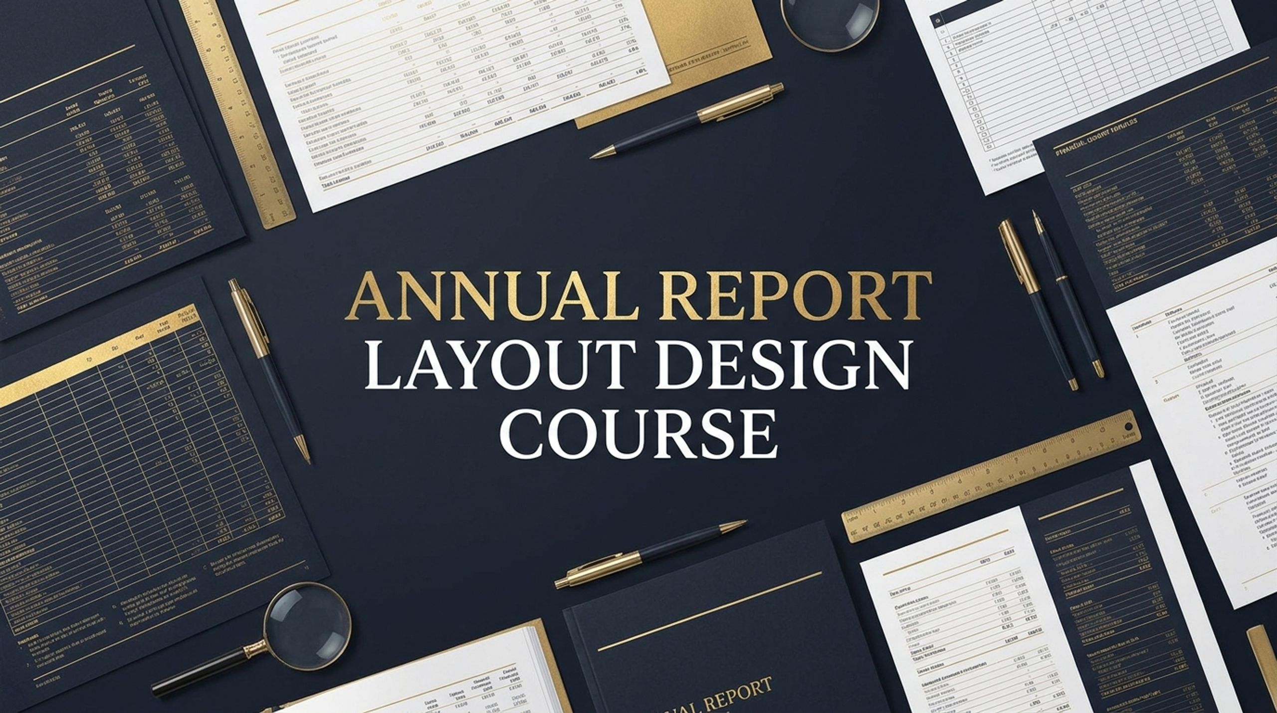 Annual Report Layout Mastery
