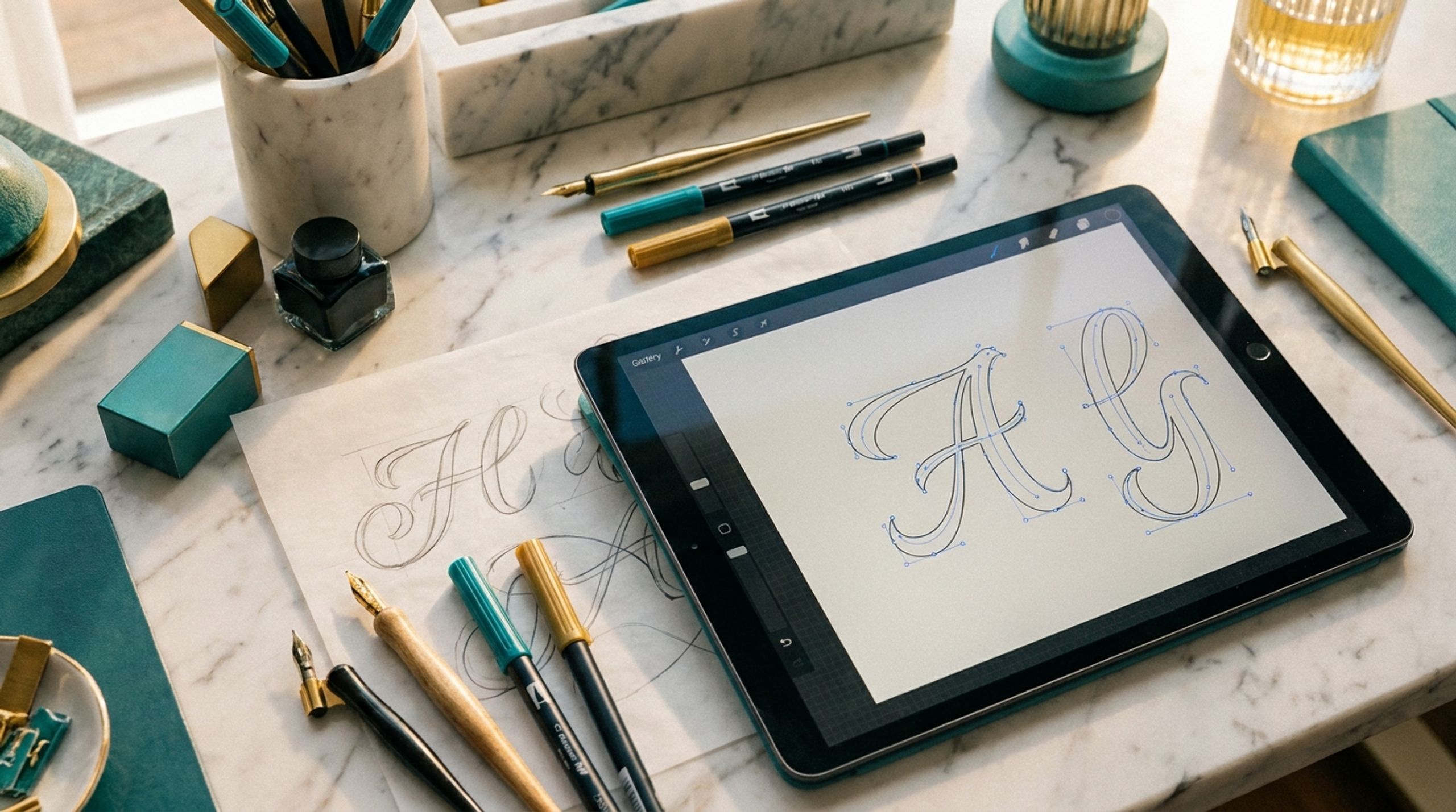 Hand Lettering to Vector Bootcamp