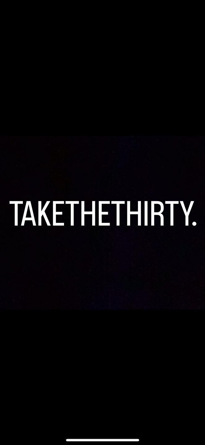TakeTheThirty.