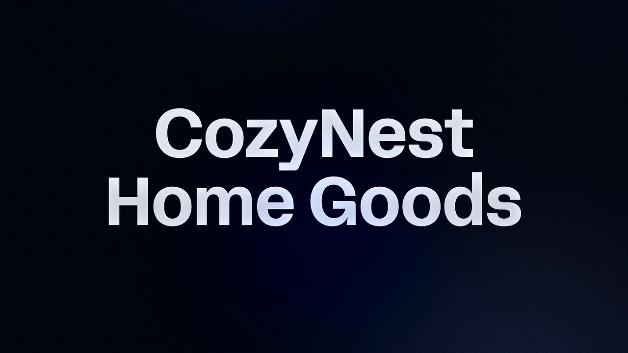 CozyNest Home Goods
