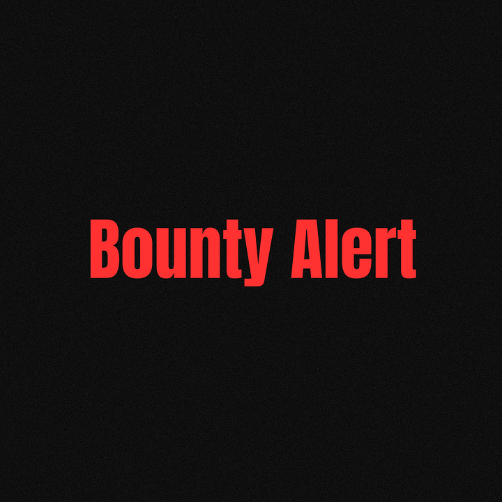Bounty Alert