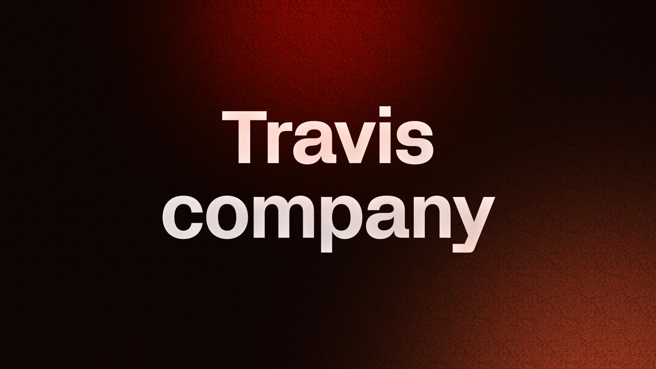 Travis company 