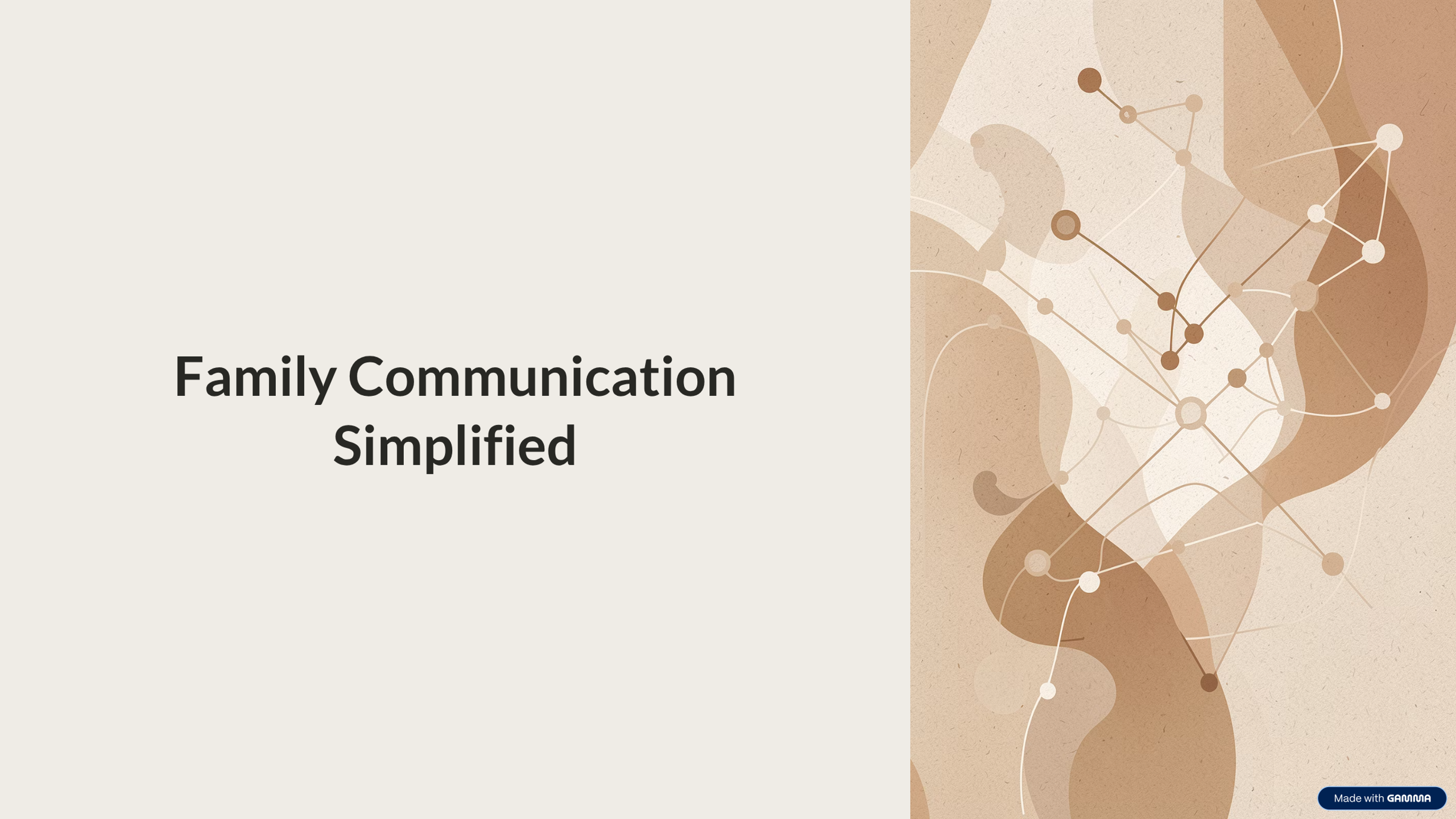 Family Communication Simplified