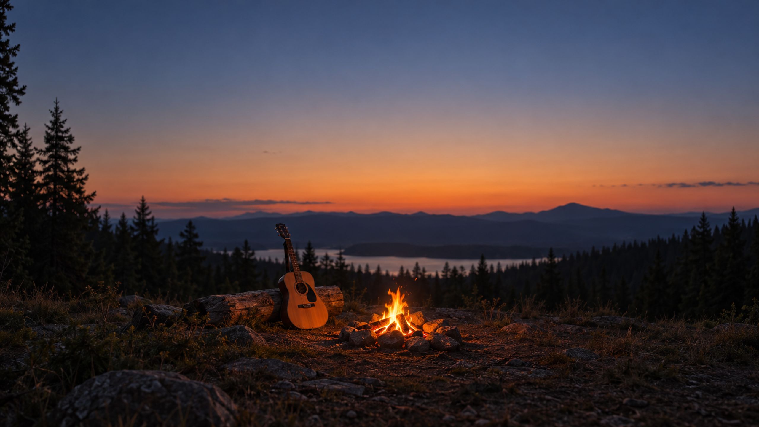 Campfire Guitar Club