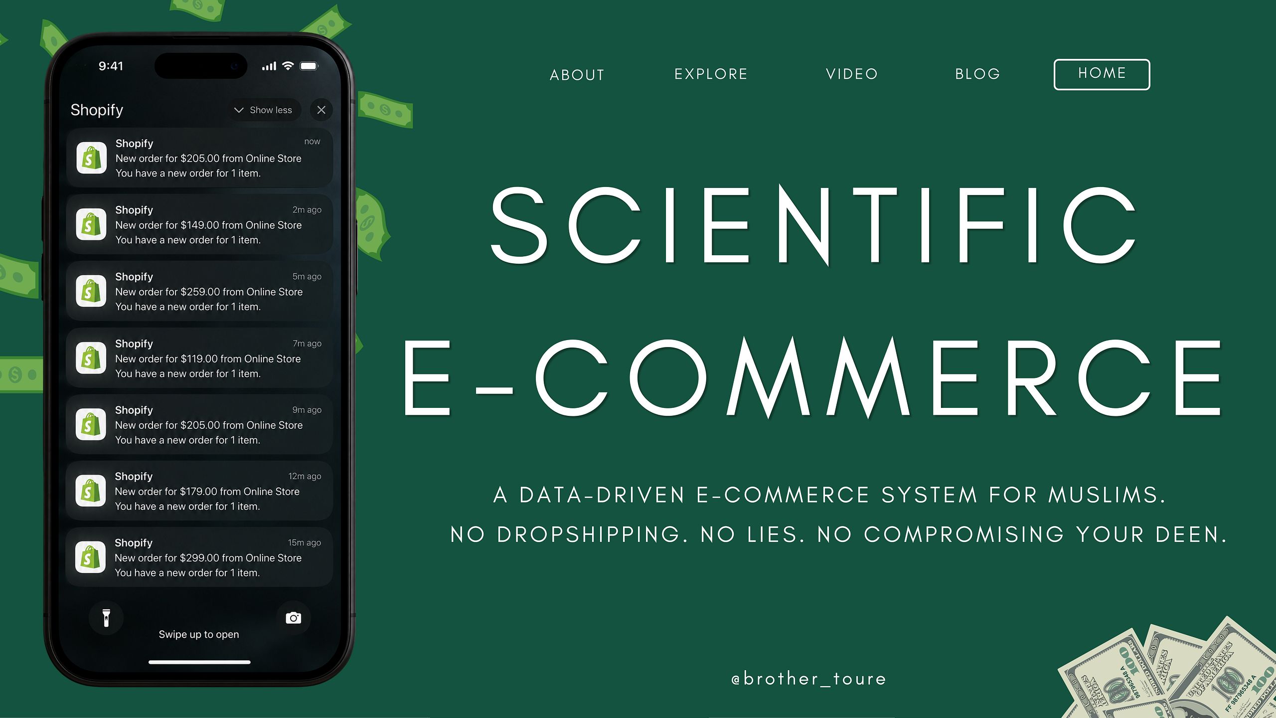 Scientific E-commerce Circle