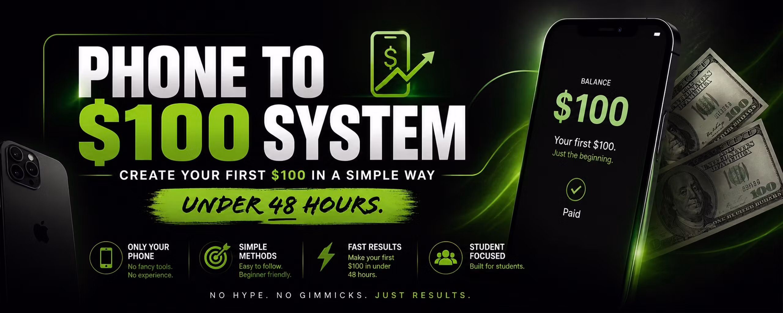 Phone-to-$100 System 